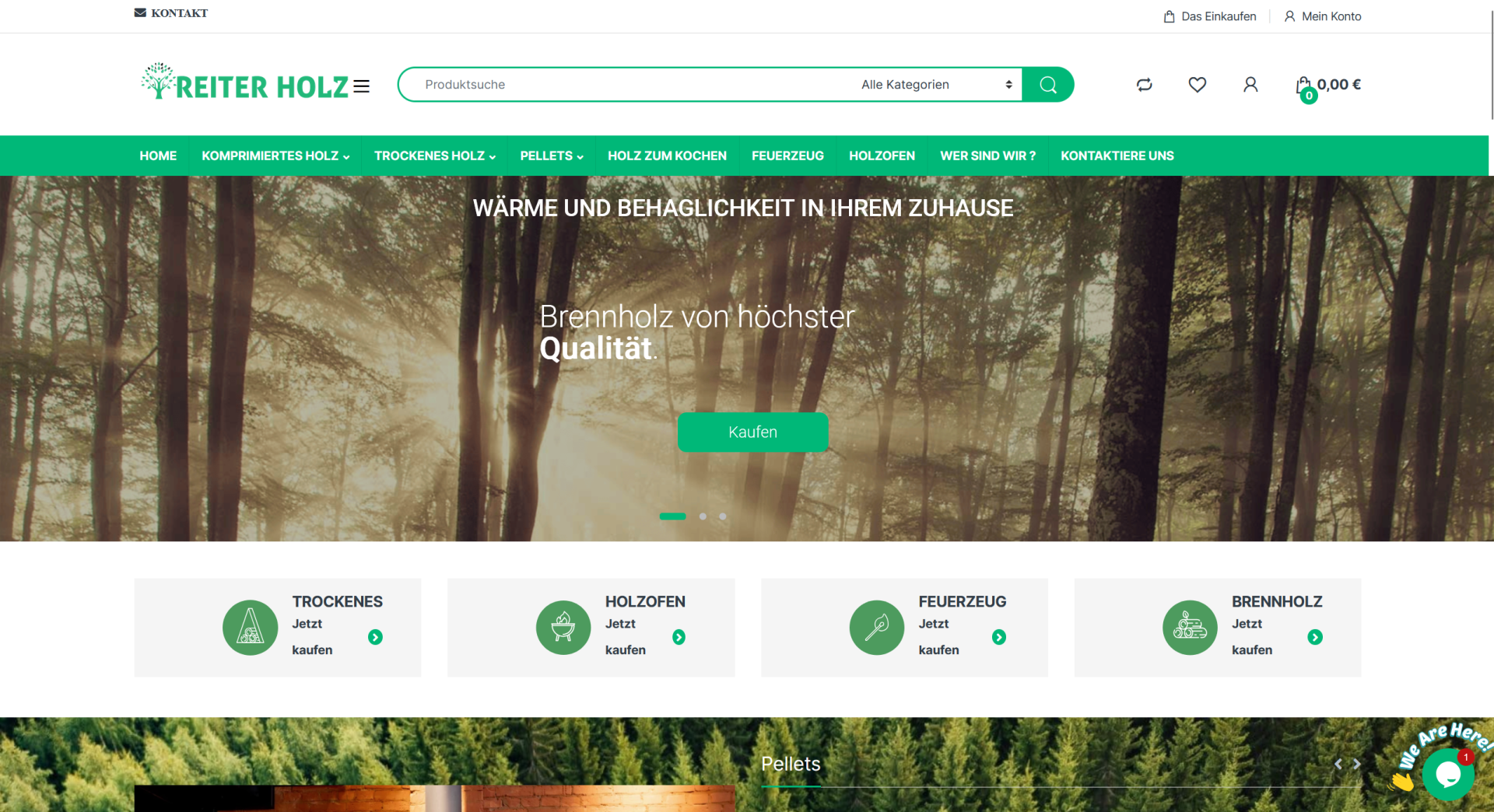 Screenshot reiterholz.de