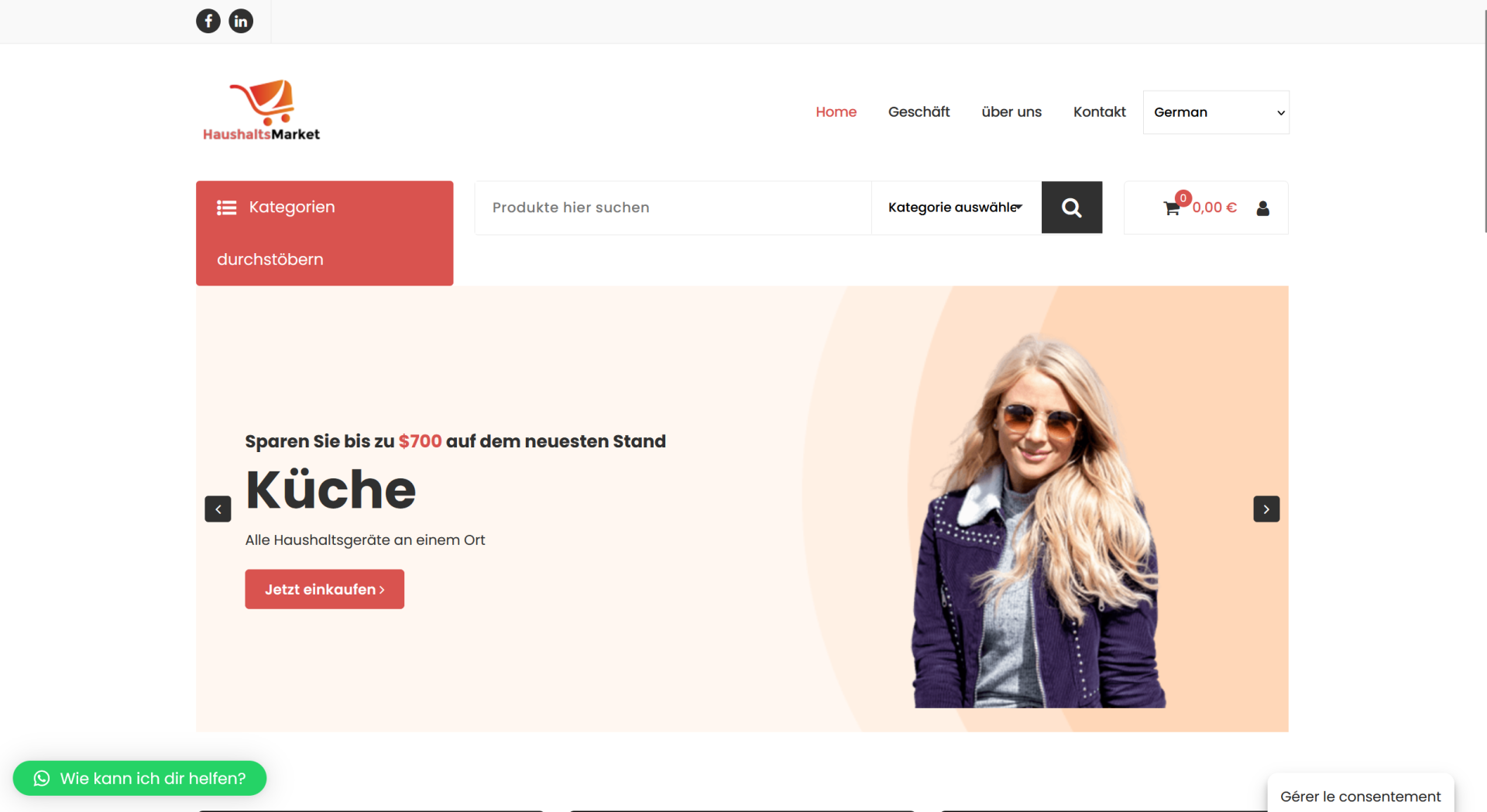 Screenshot haushaltsmarket.de