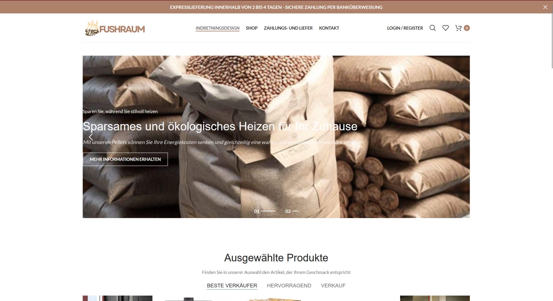 Screenshot fushraum.com