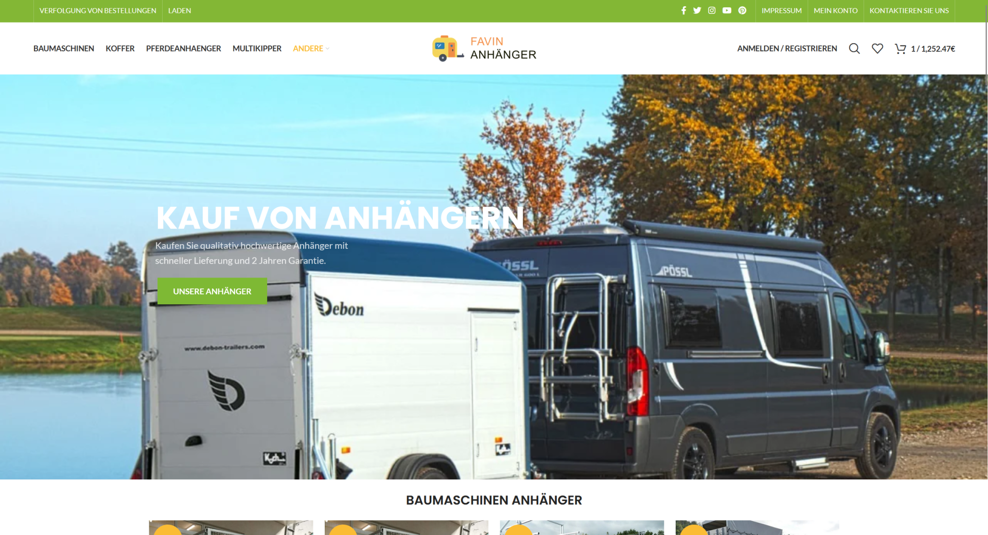 Screenshot anhanger-kaufen.de