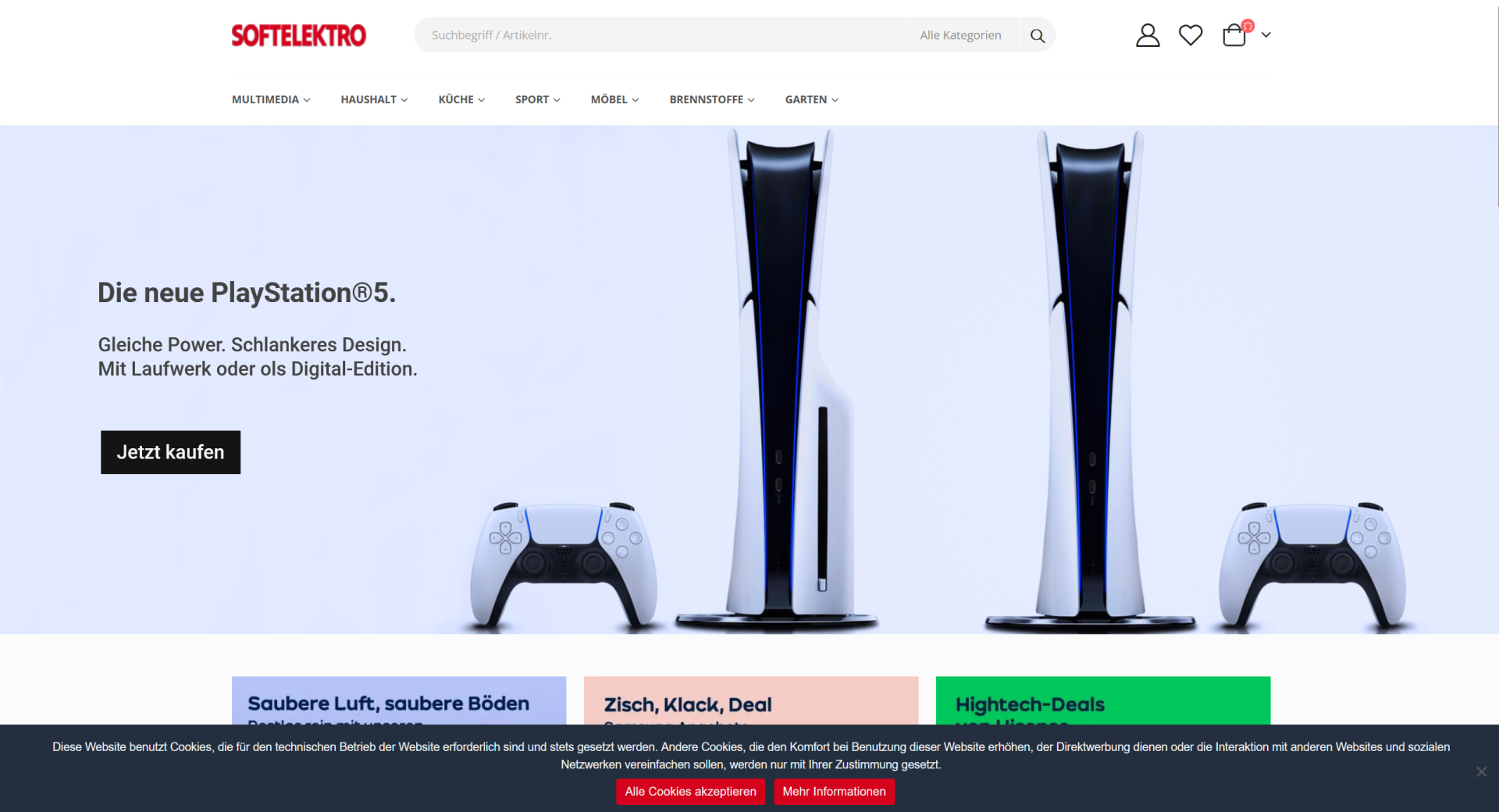 Screenshot softelektro.com