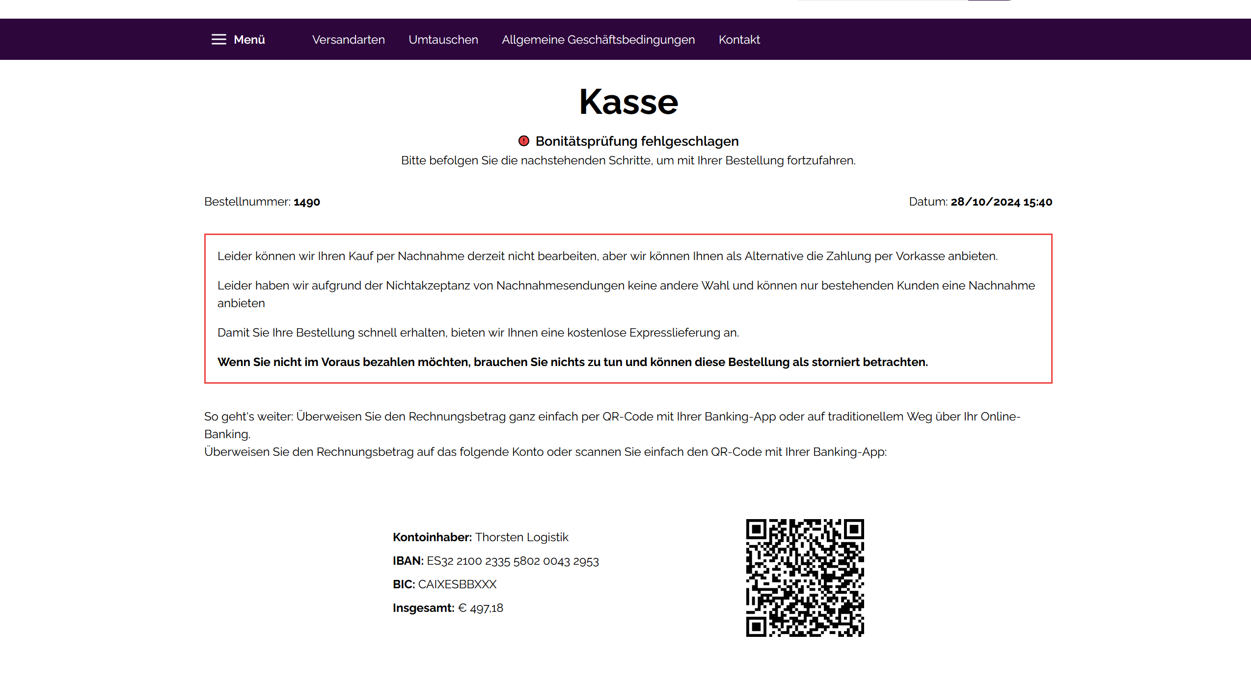 Screenshot sparhimmel24.de