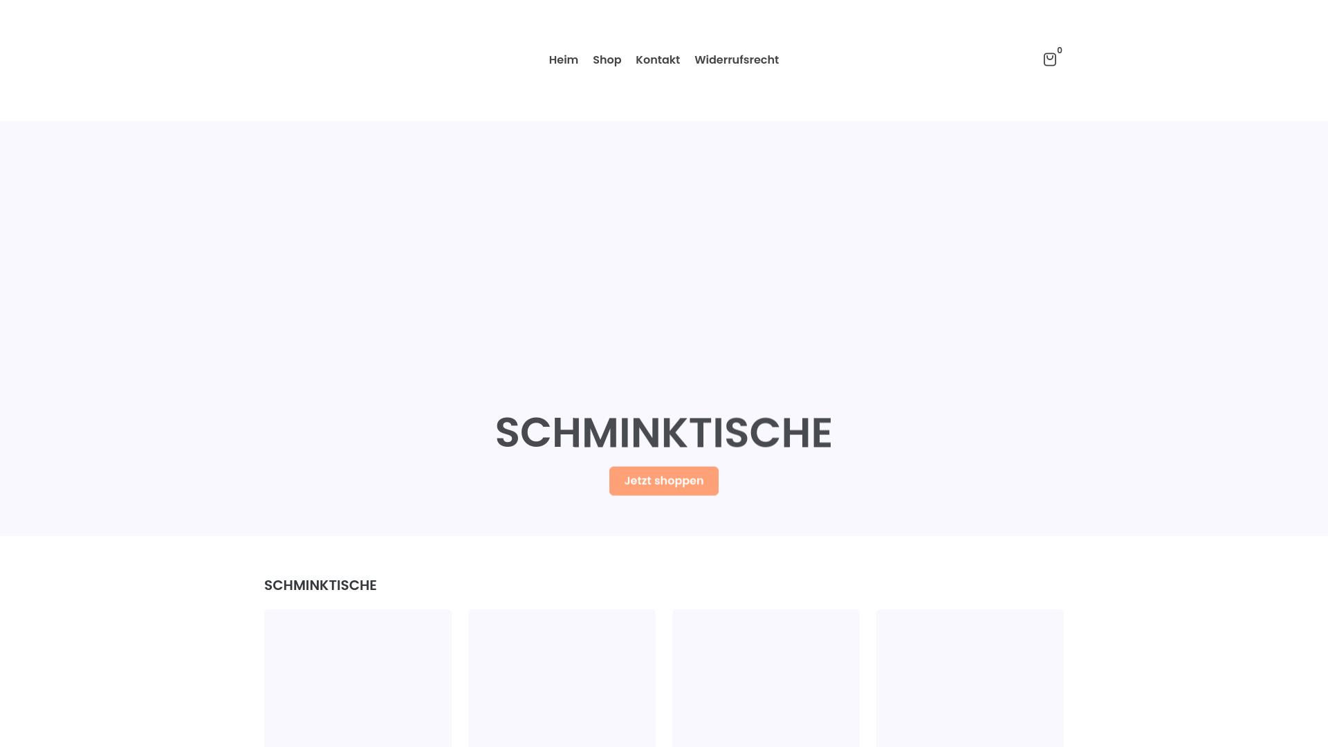 Screenshot abaca-versand.de