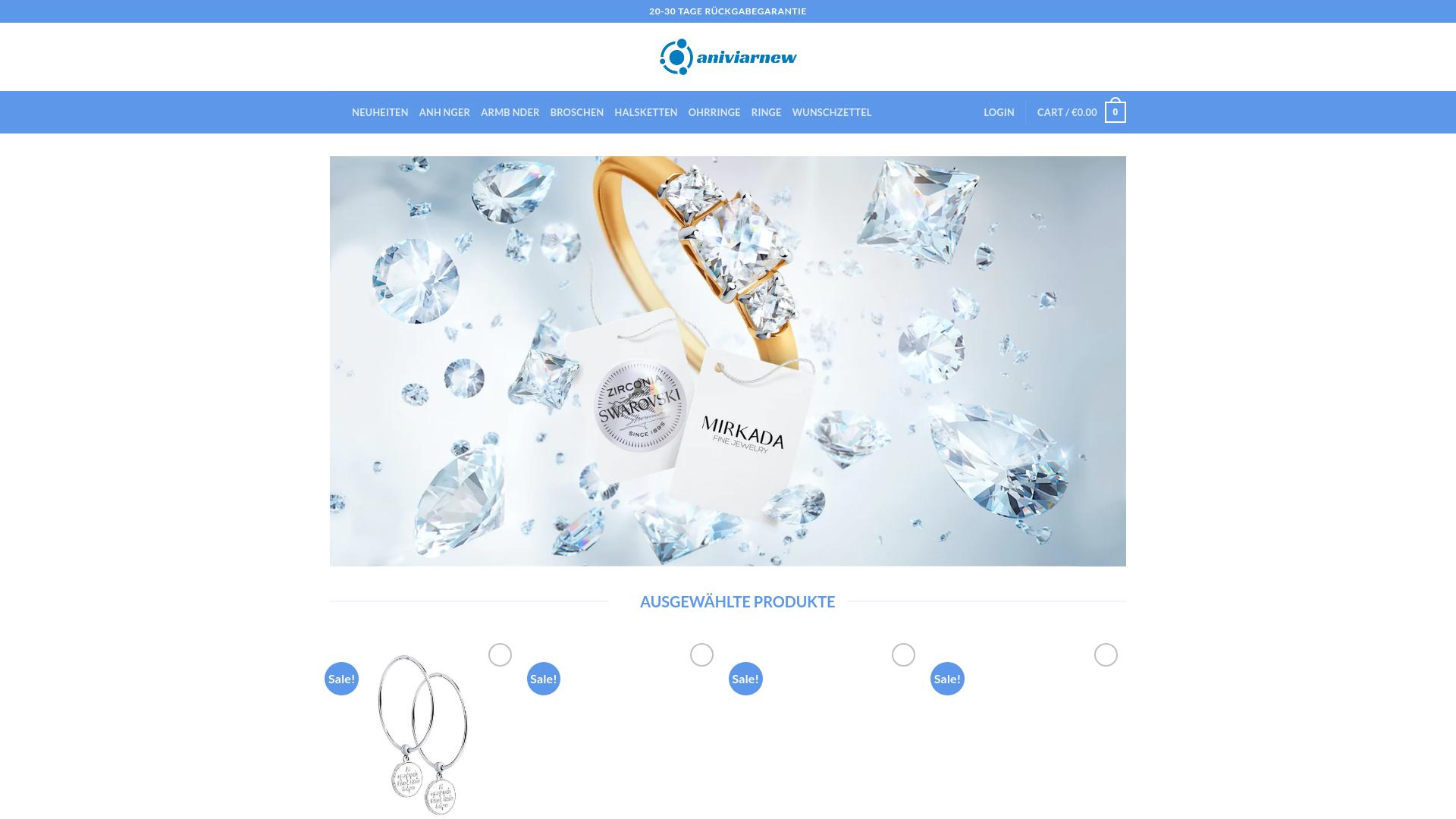 Screenshot aniviarnew.com