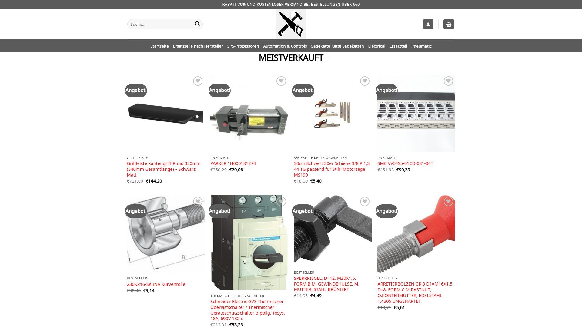 Screenshot besttoolswerkzeug.com
