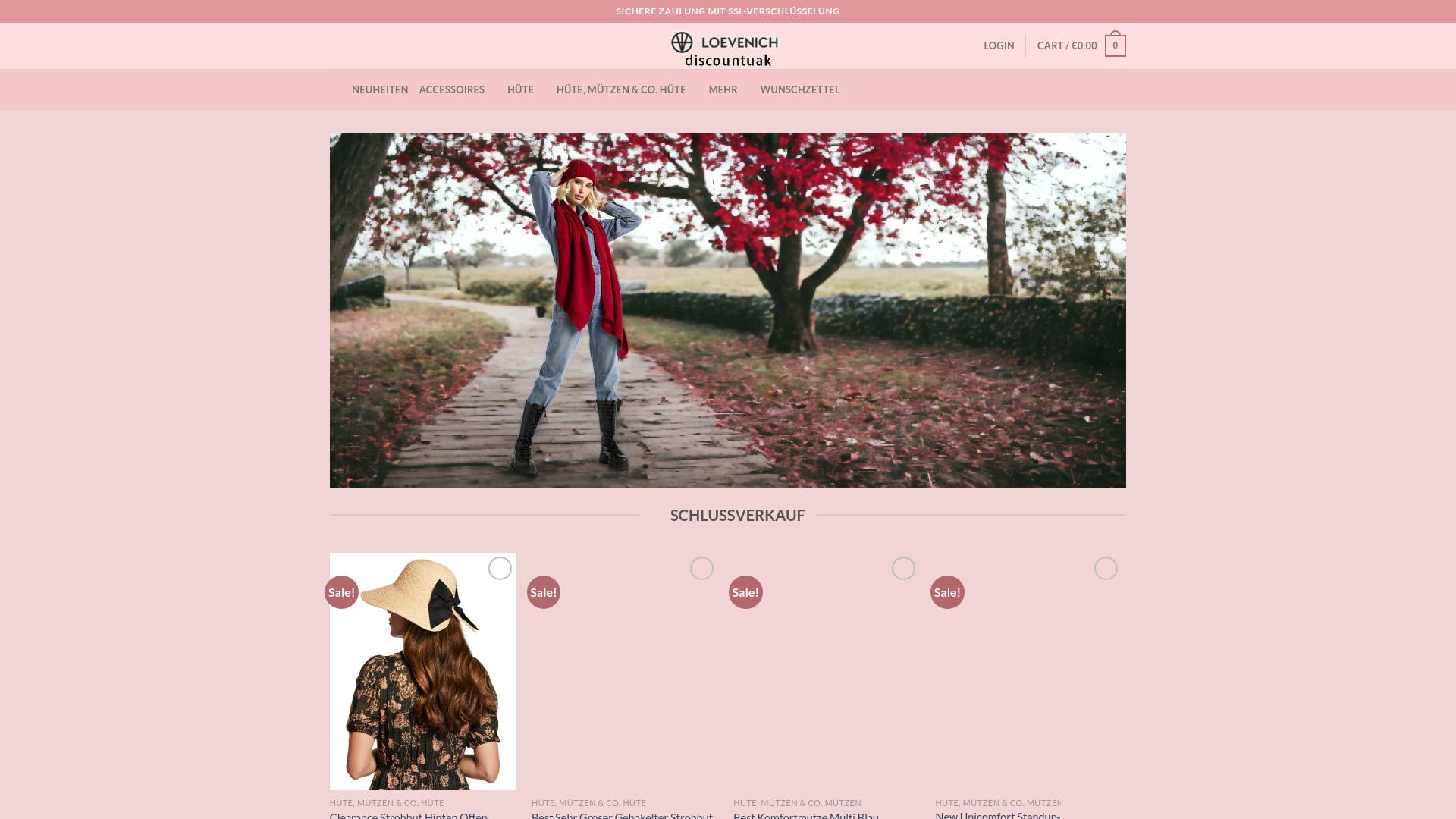 Screenshot discountuak.com