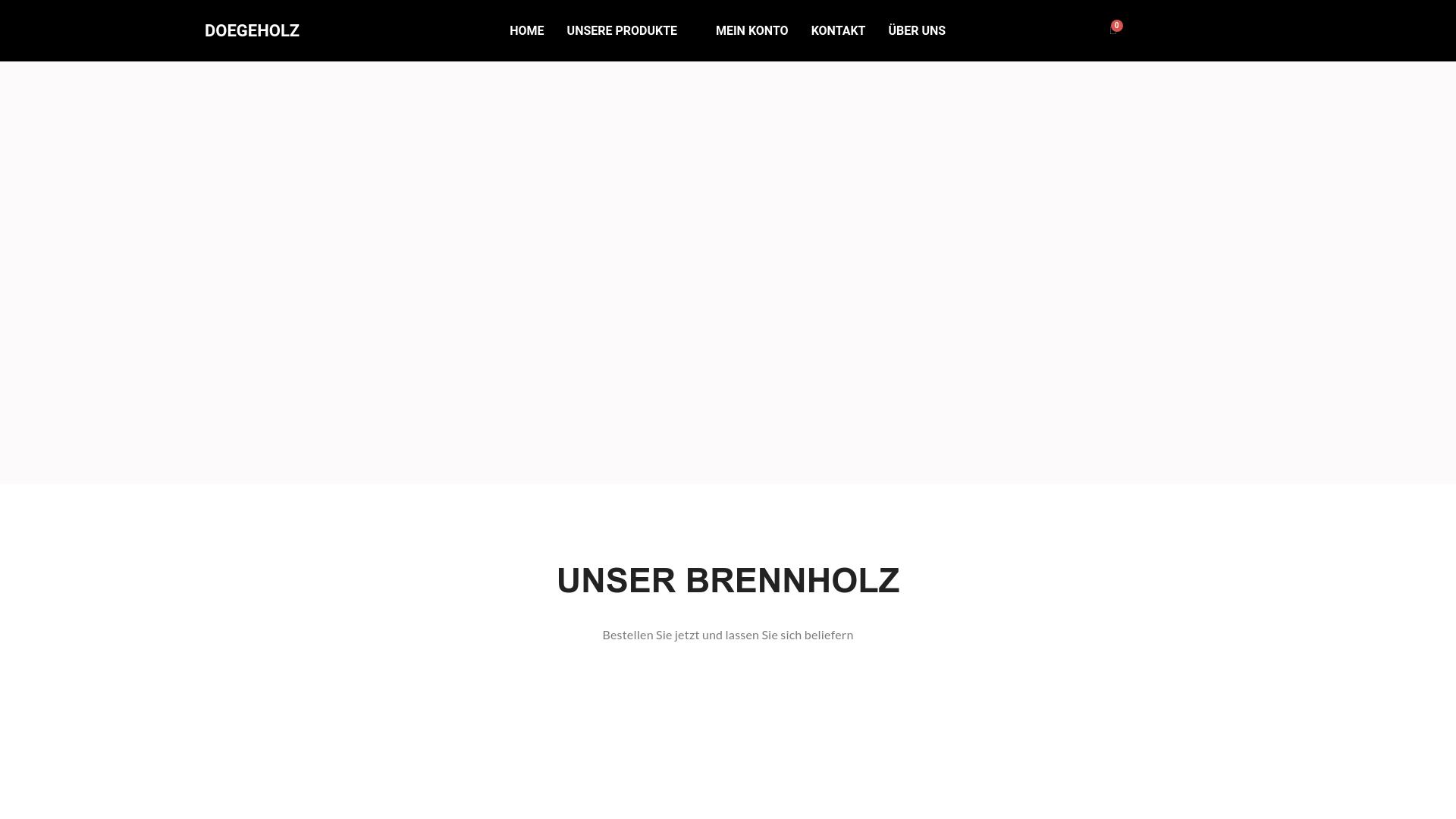 Screenshot doegeholz.com