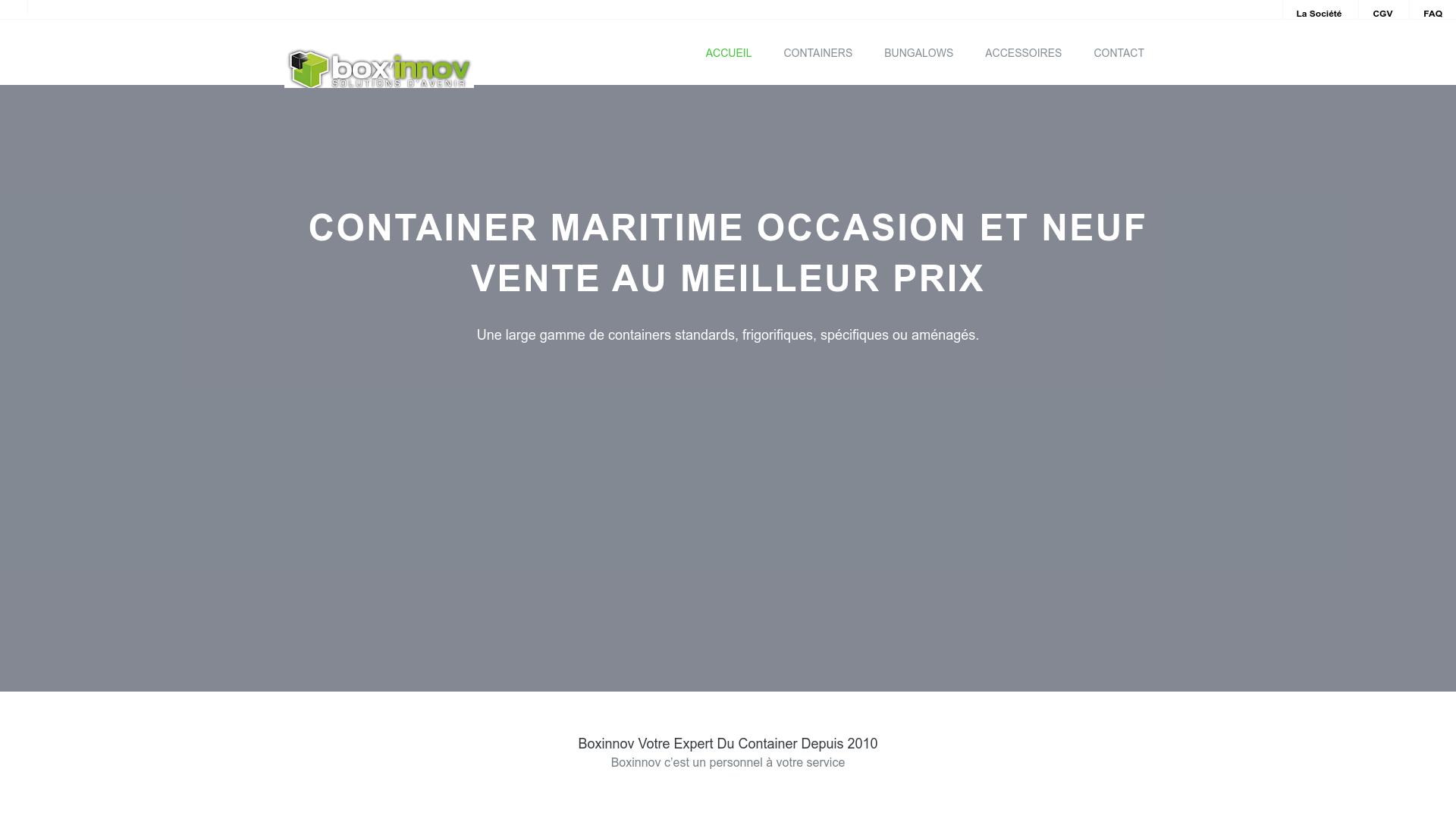 Screenshot drybox-innov.com