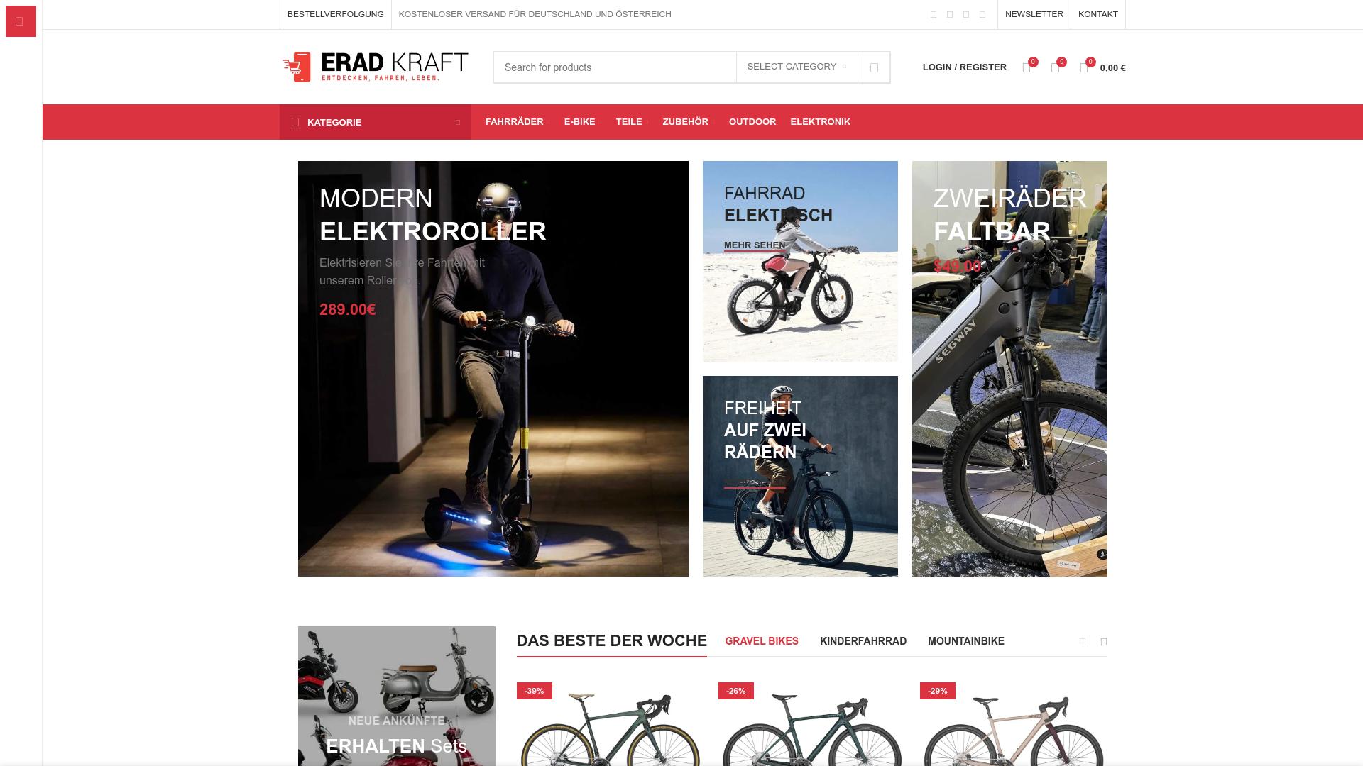 Screenshot eradkraft.de