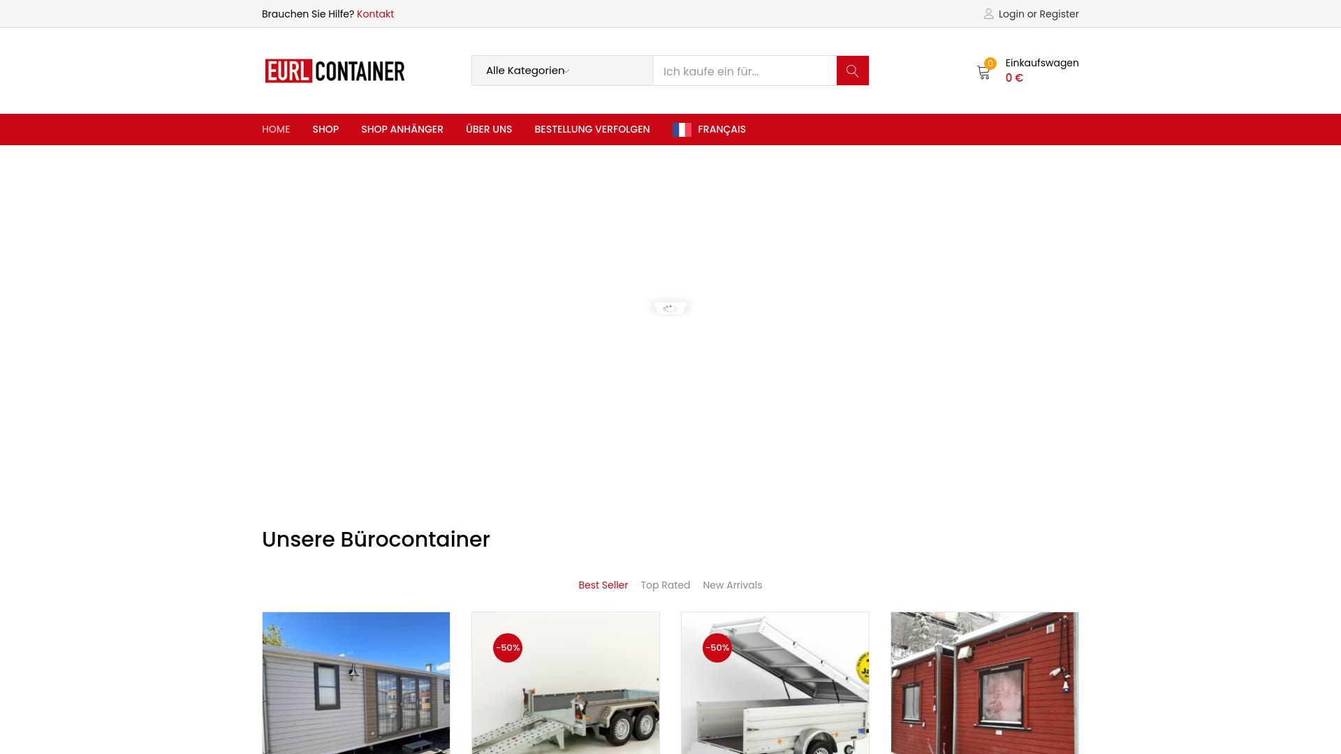 Screenshot eurl-container.com