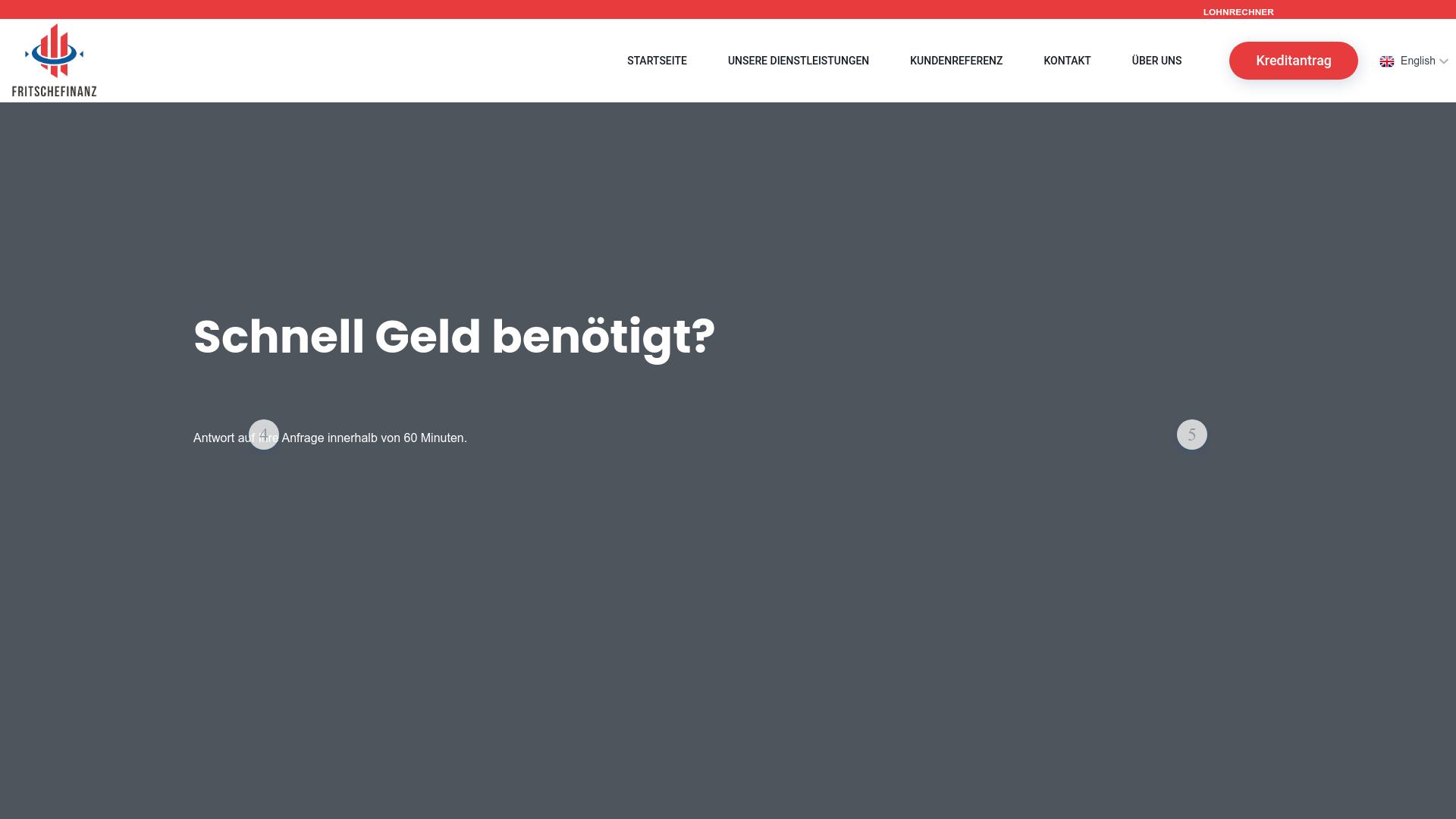 Screenshot fritschefinanz.net