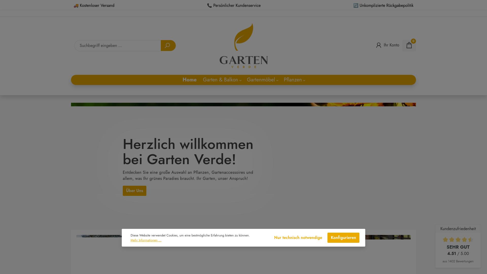 Screenshot garten-verde.de