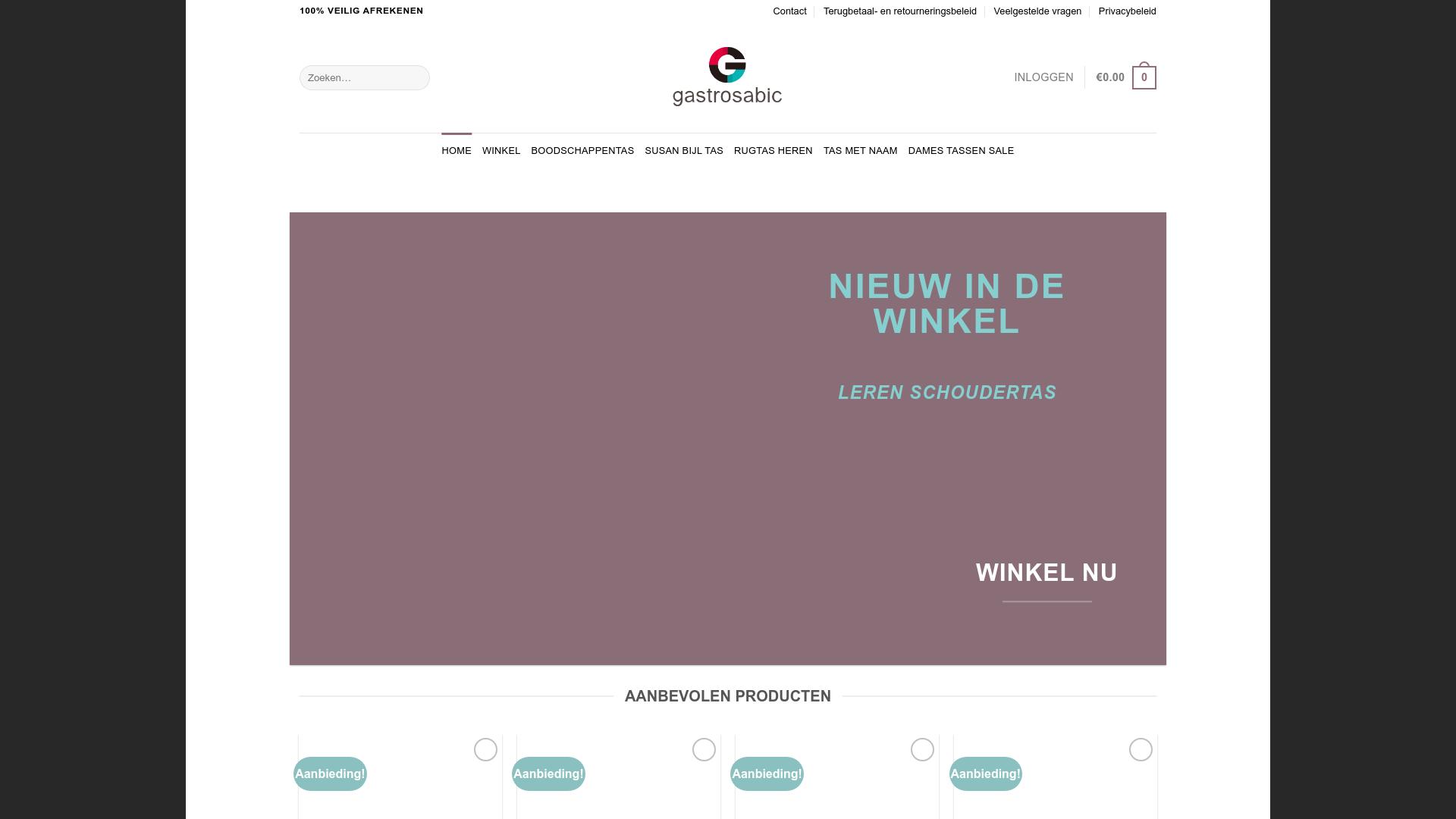 Screenshot gastrosabicas.com