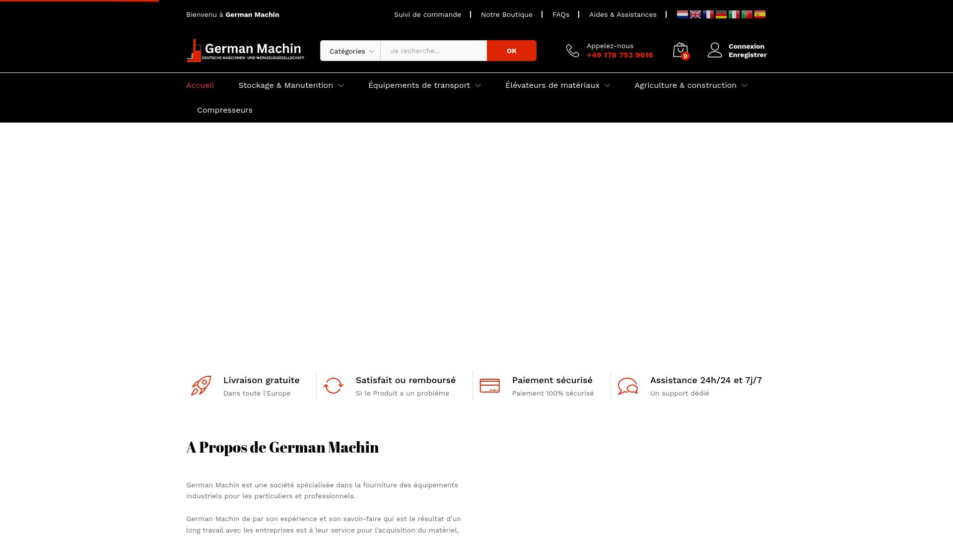 Screenshot germanmachin.com