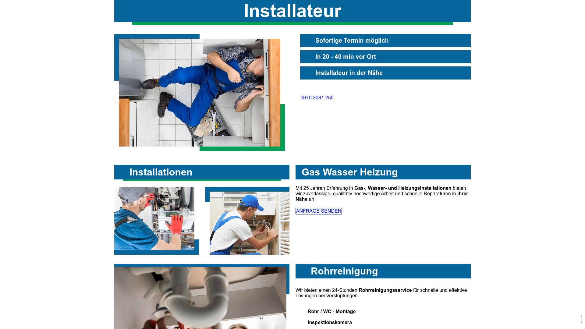 Screenshot installateur.hilfe-24.at