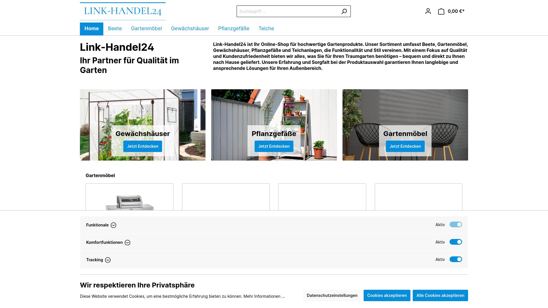 Screenshot link-handel24.de