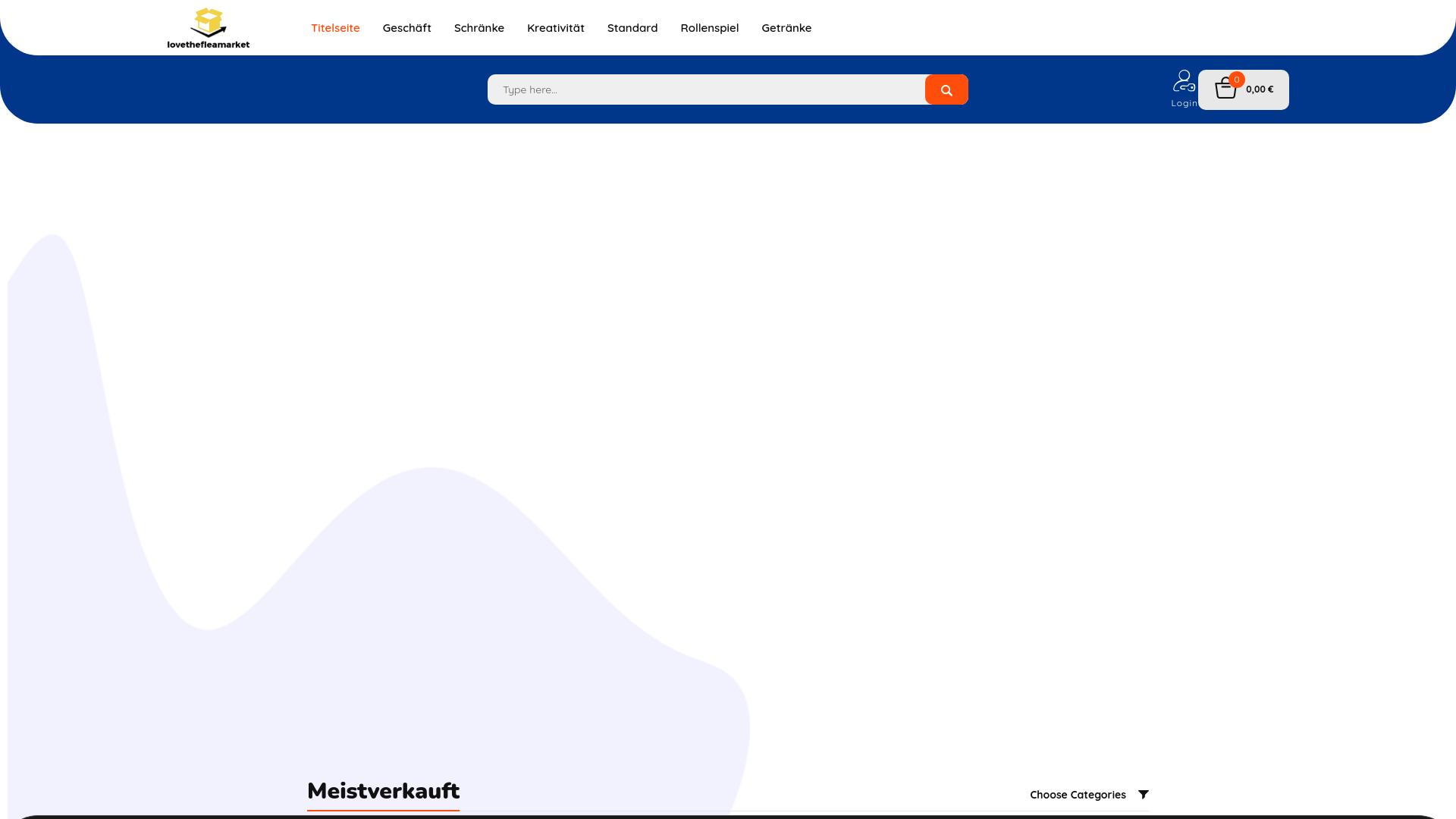 Screenshot lovethefleamarket.com