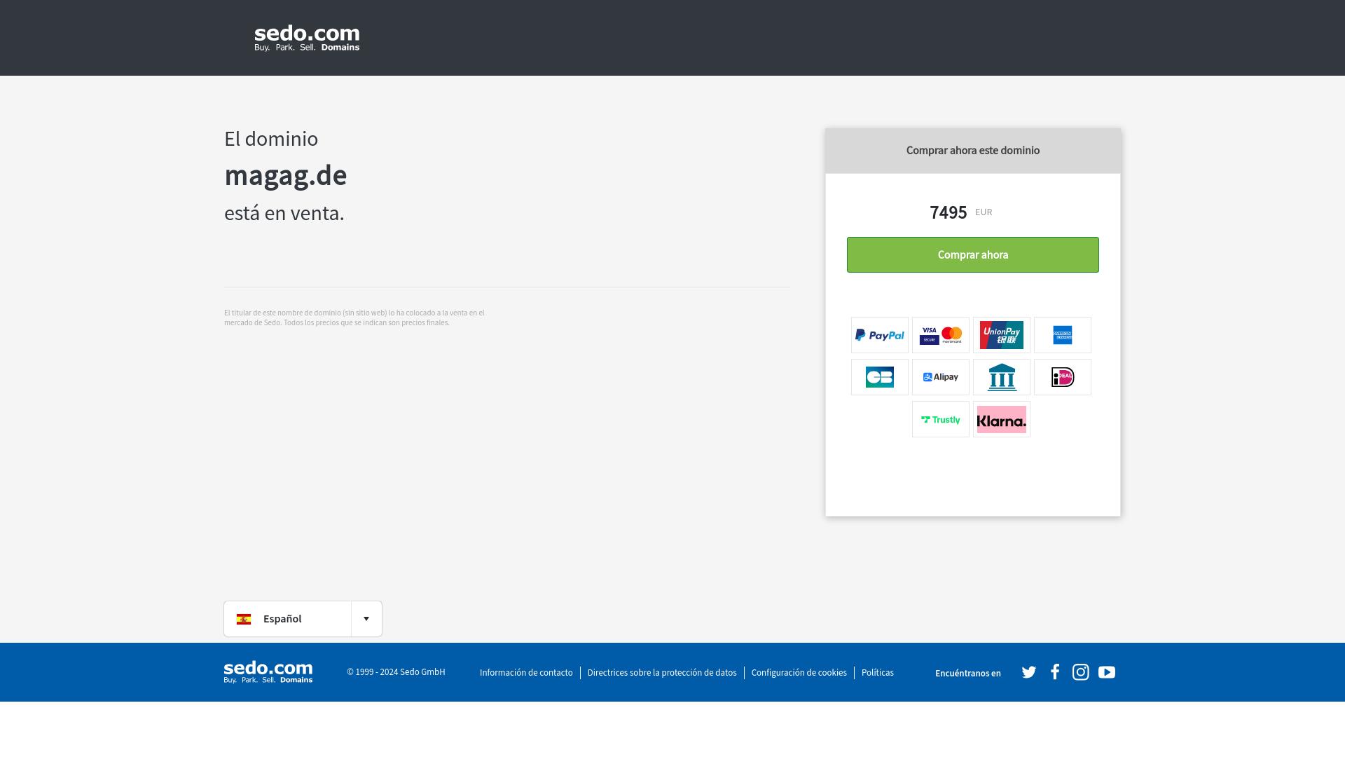Screenshot magag.de