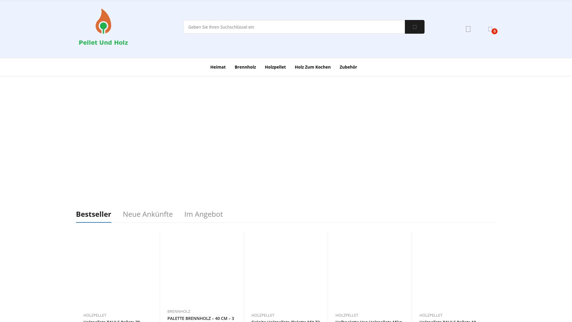 Screenshot pelletundholz.com