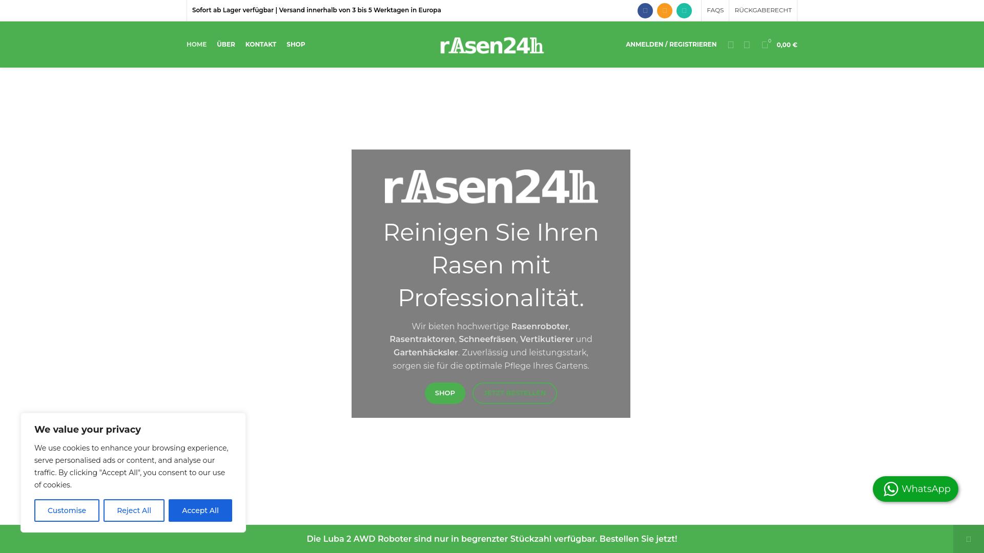 Screenshot rasen24h.com