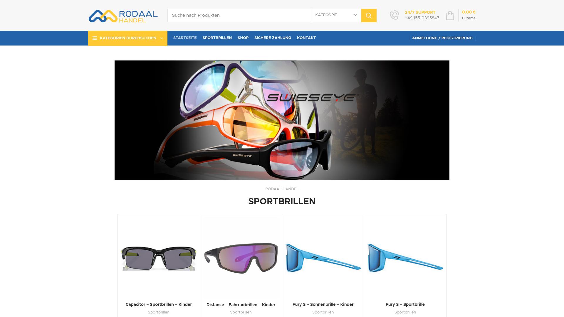 Screenshot rodaalhandel.com