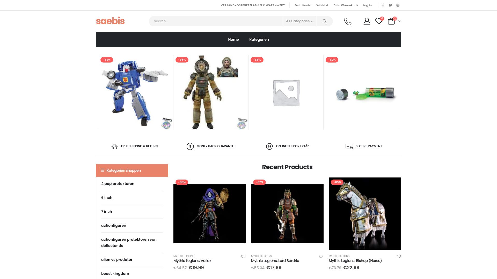 Screenshot saebis.shop