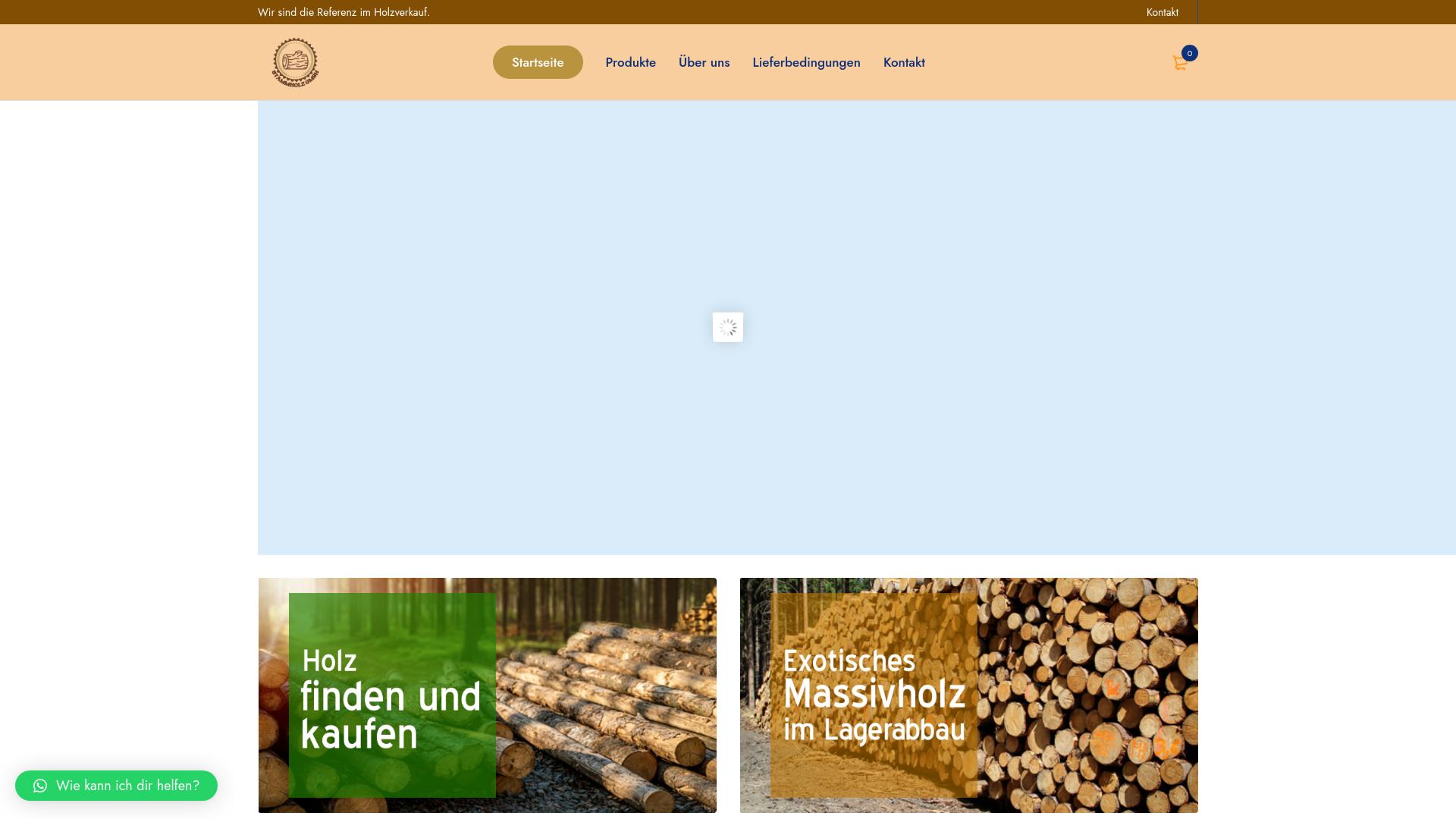 Screenshot stammholzgmbh.com