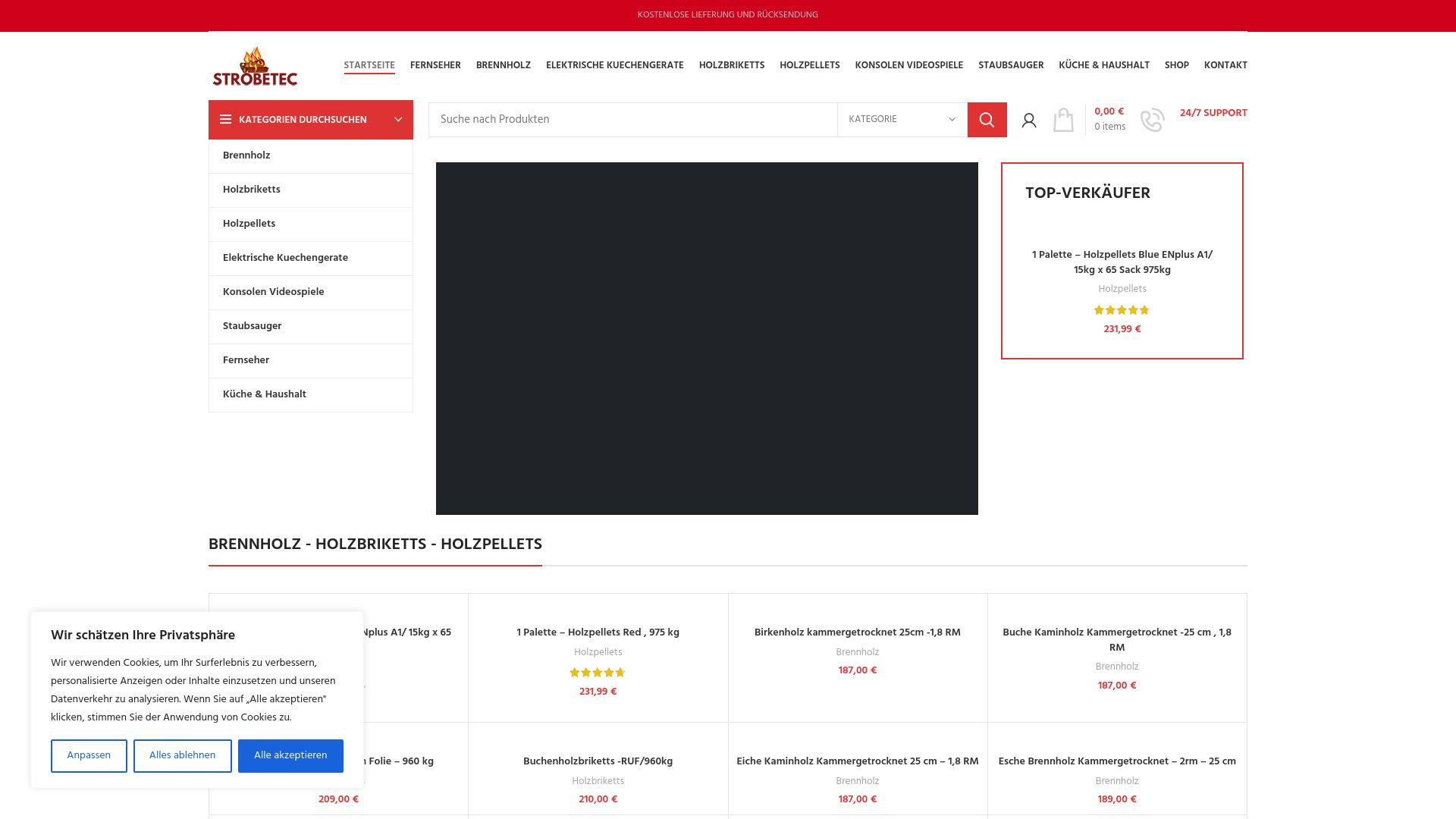 Screenshot strobetec.com