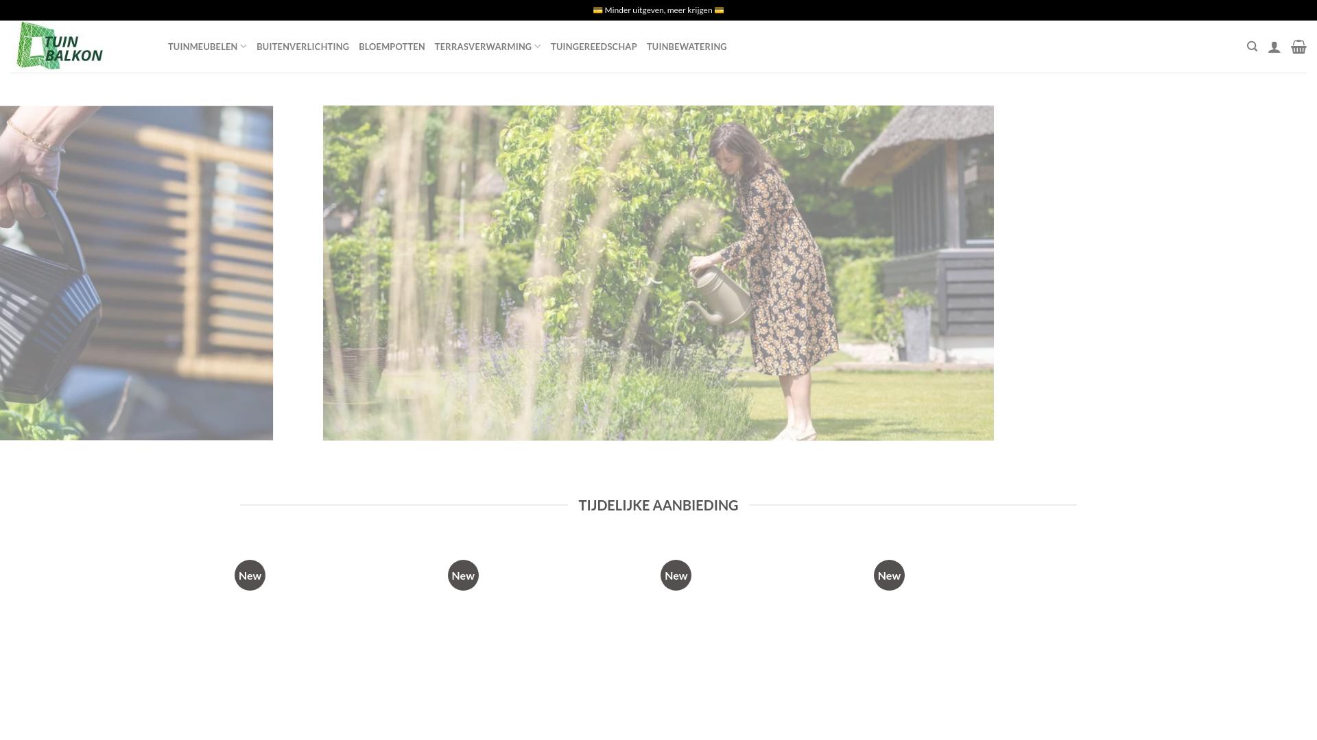 Screenshot tuinbalkon.com