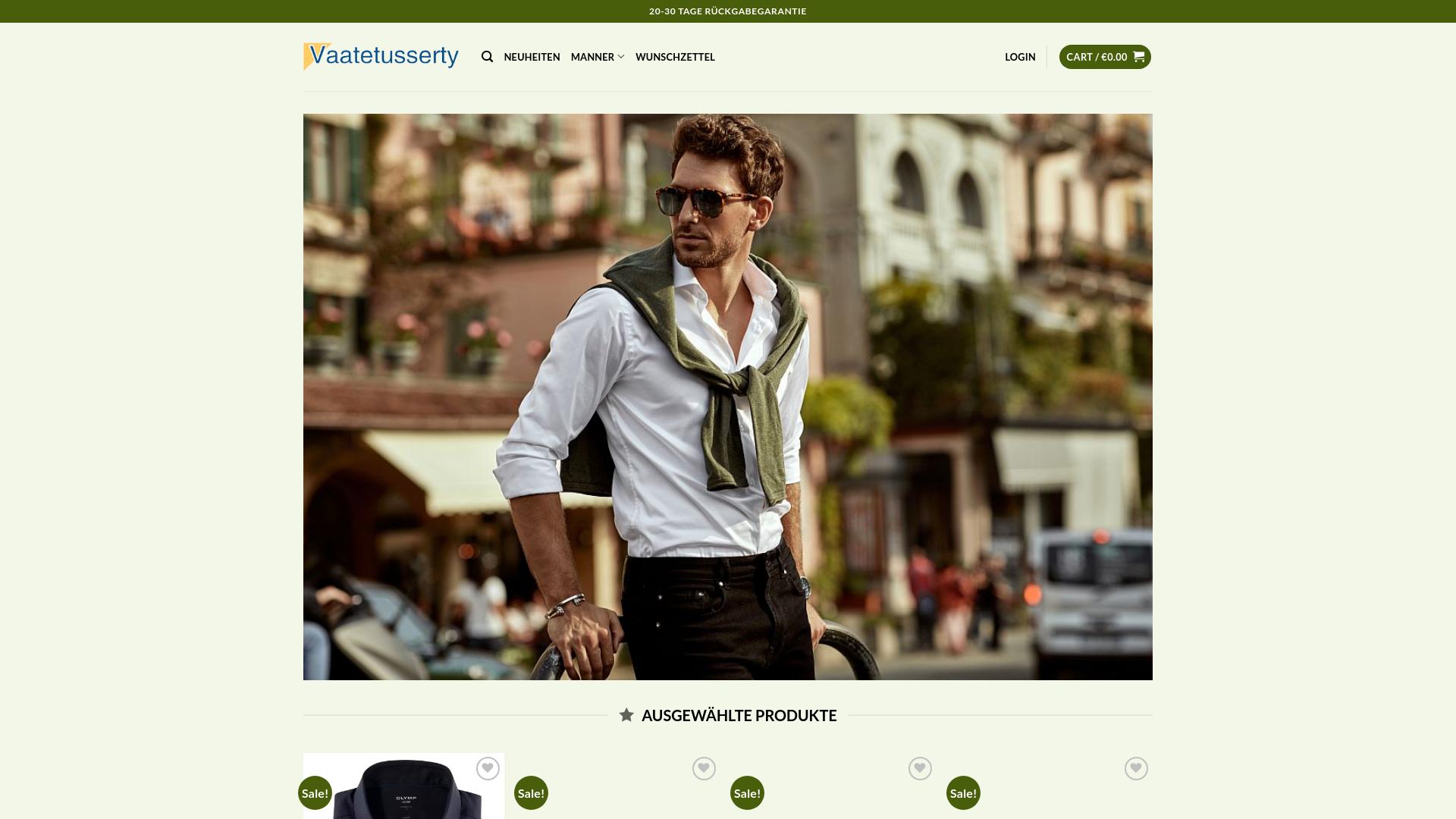 Screenshot vaatetusserty.com