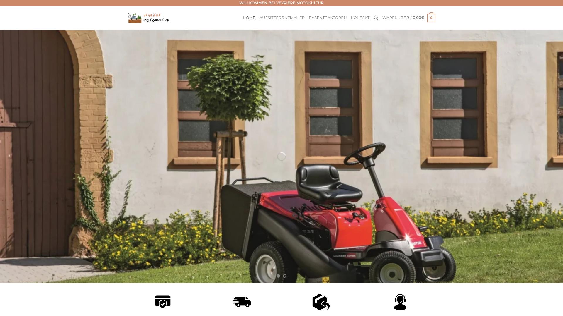 Screenshot veyriere-motokultur.com