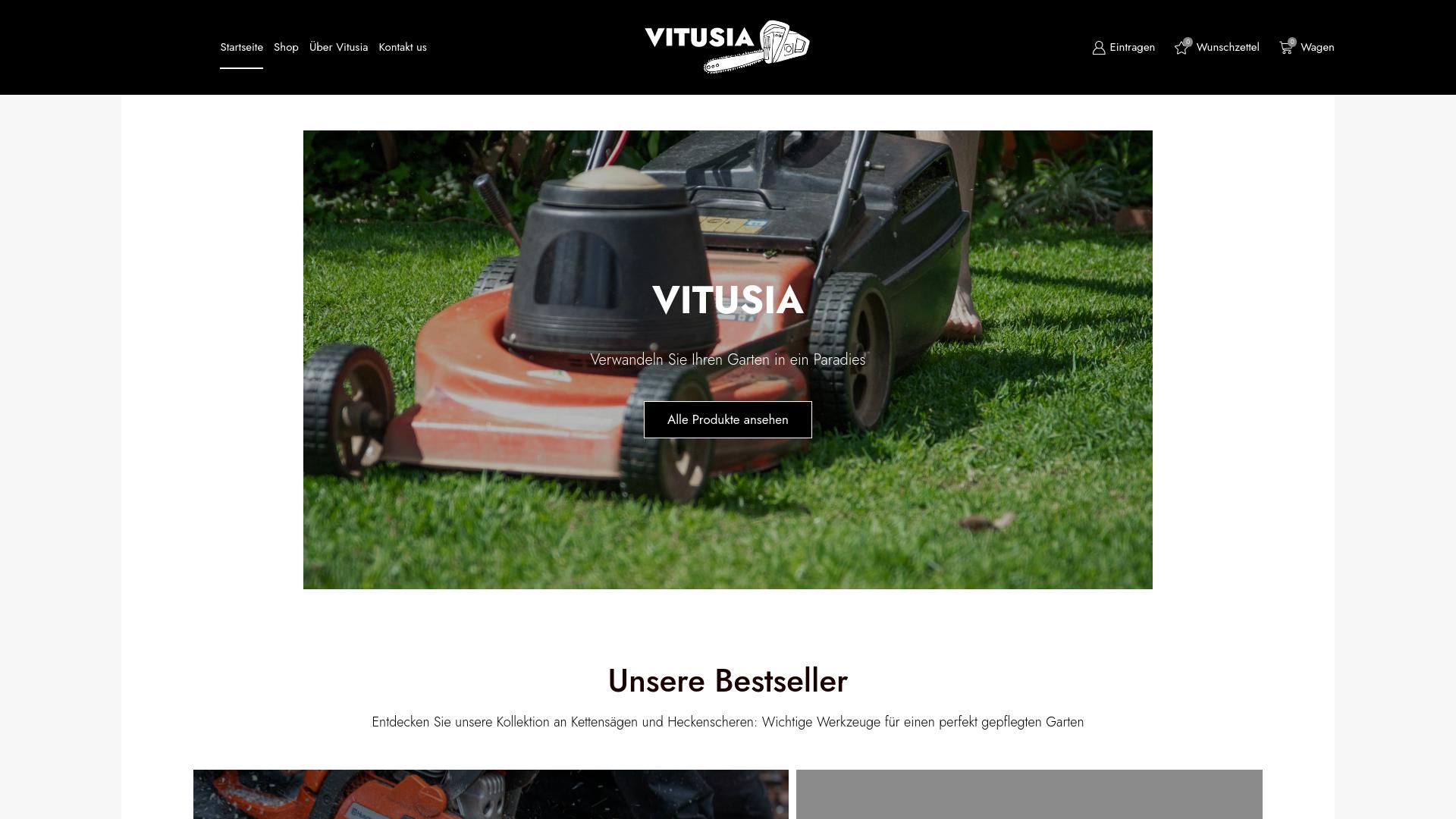 Screenshot vitusia.com