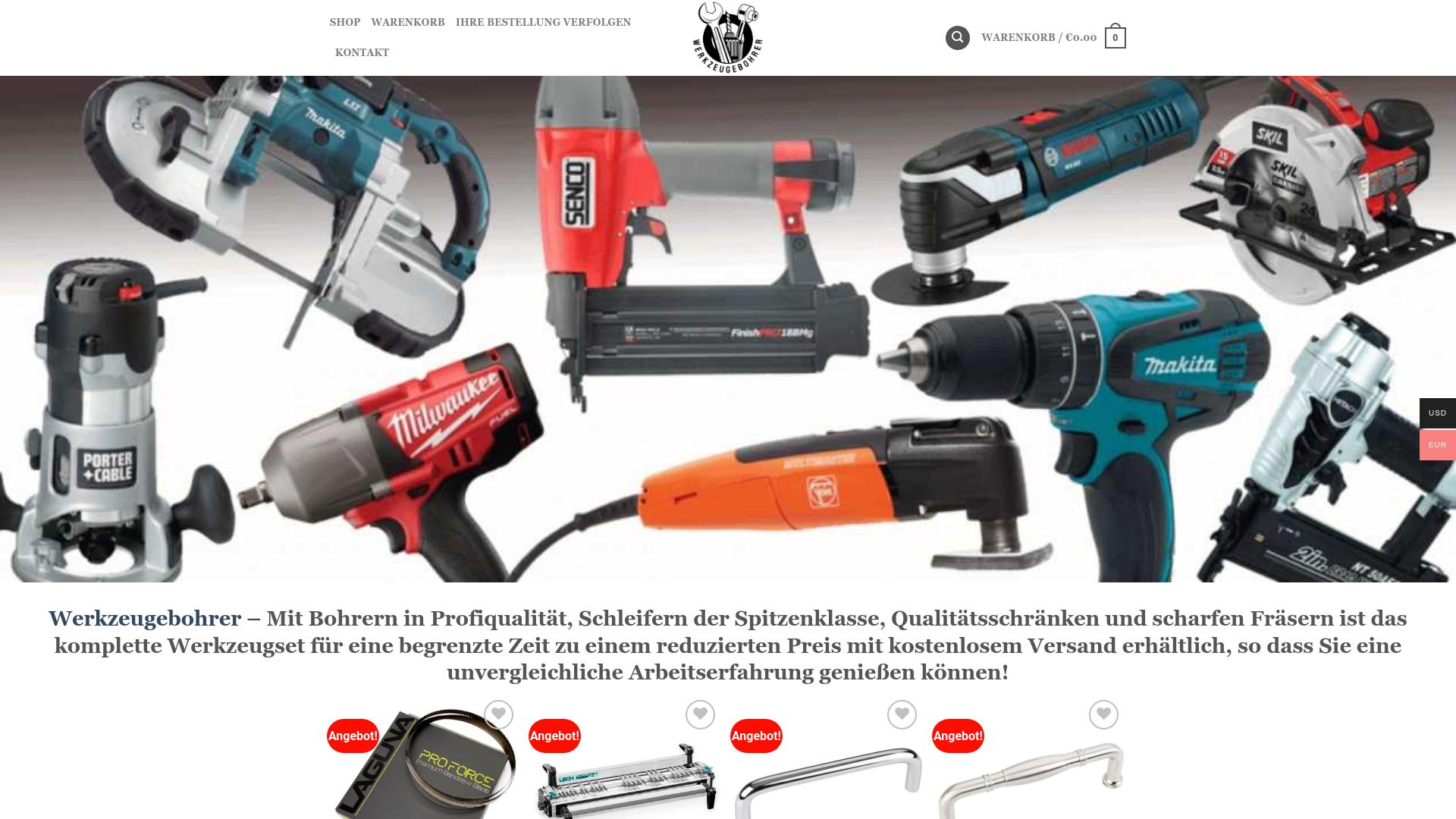 Screenshot werkzeugebohrer.de