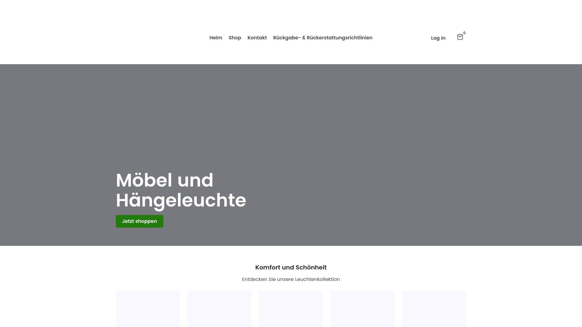 Screenshot yoma-versand.de