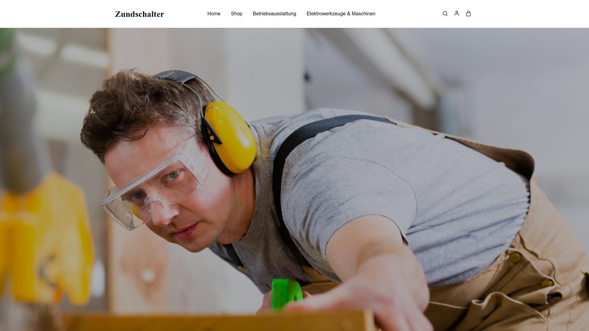Screenshot zundschalter.com