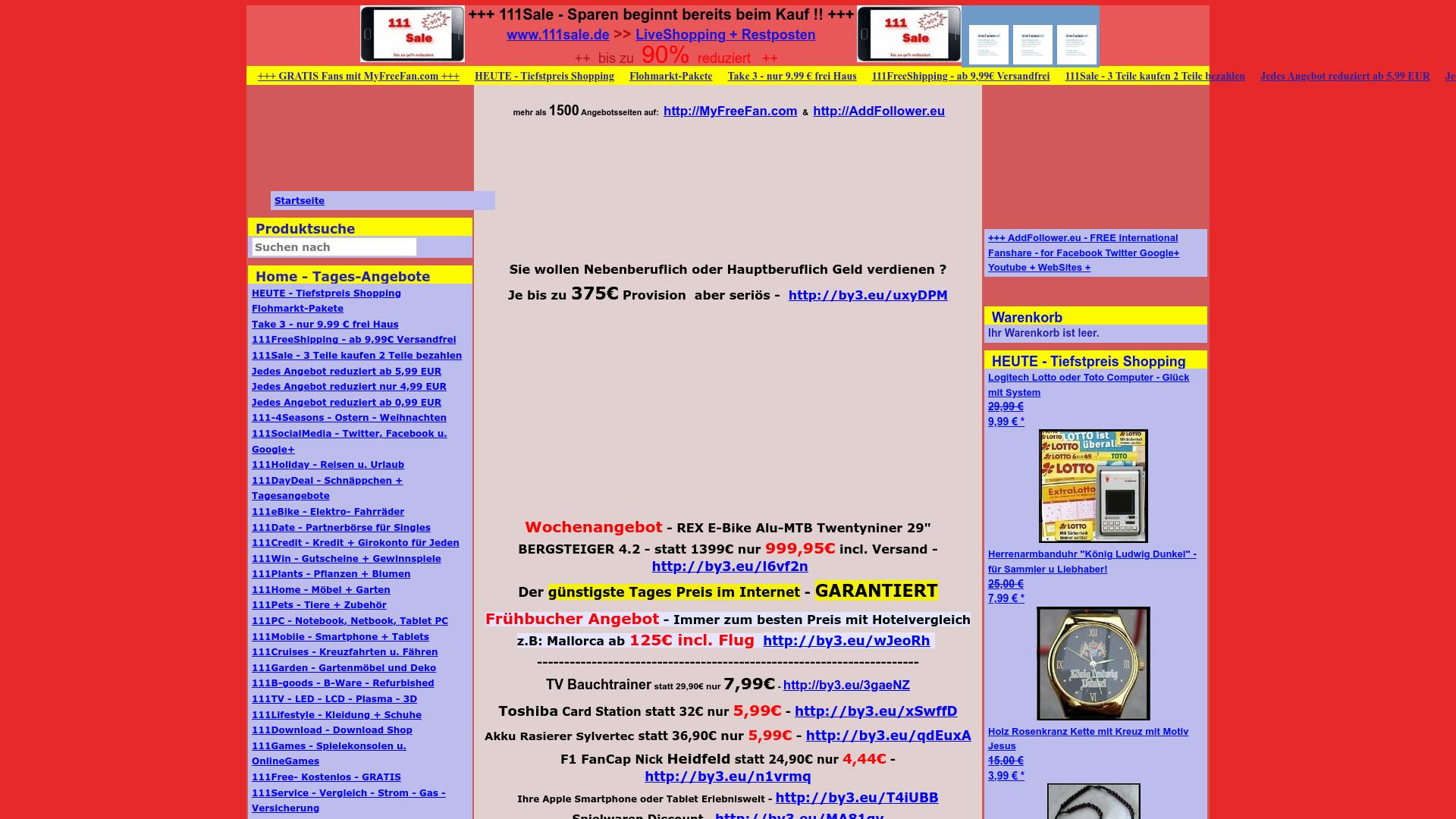 Screenshot 1eurotip.com