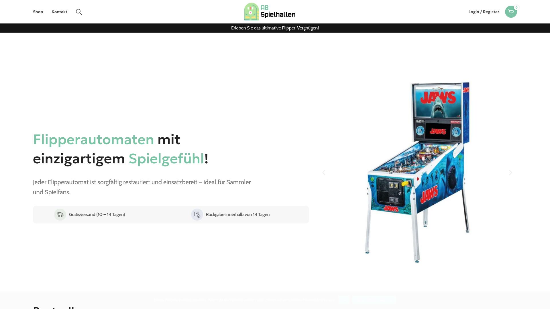 Screenshot ab-spielhallen.com
