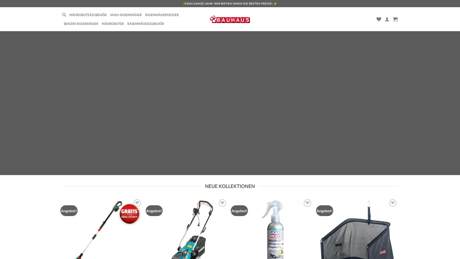 Screenshot bauhausss.com