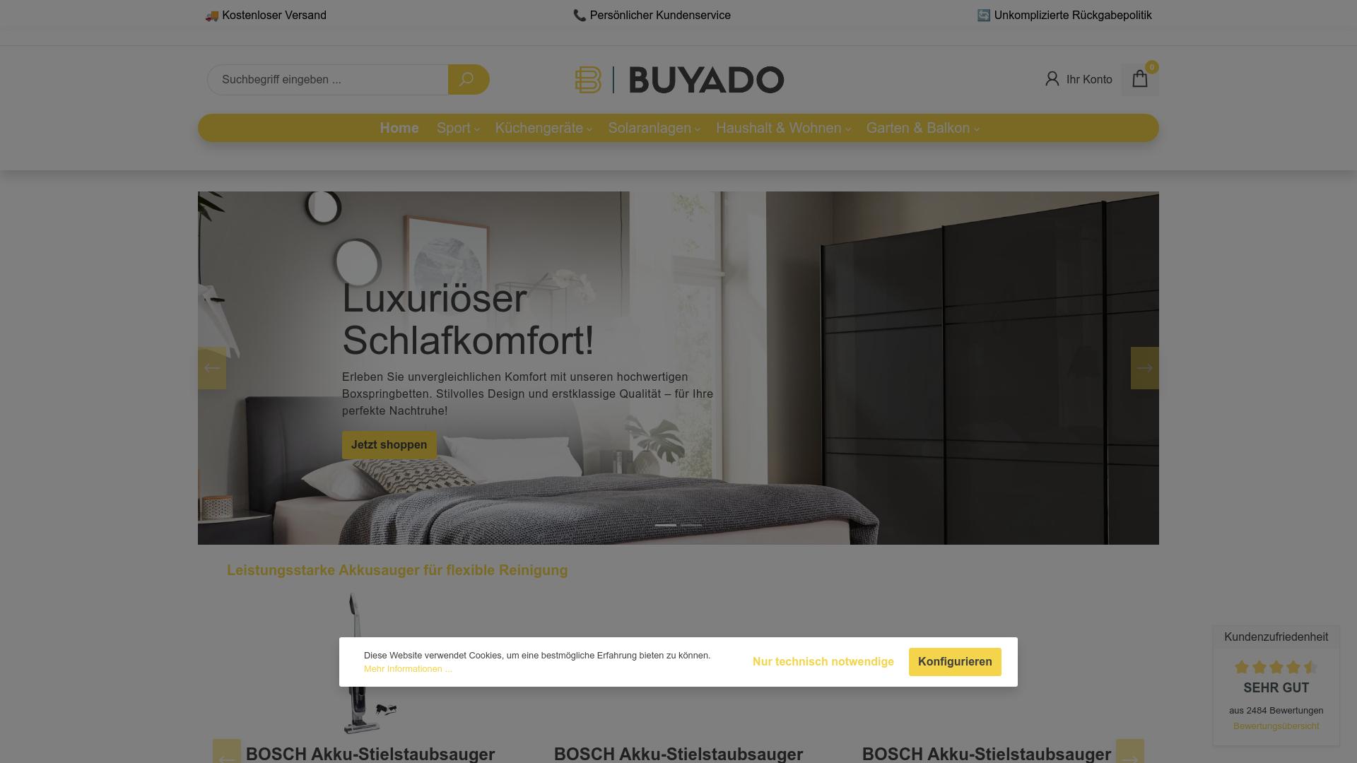 Screenshot buyado.de