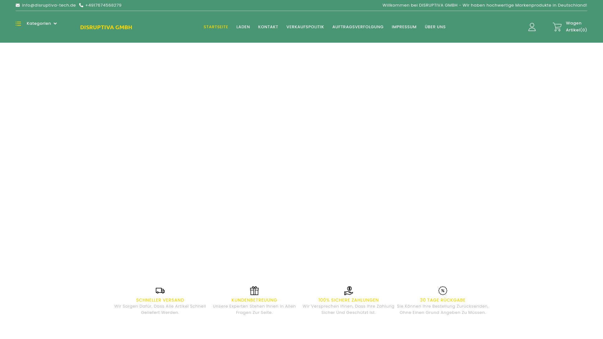Screenshot disruptiva-tech.de