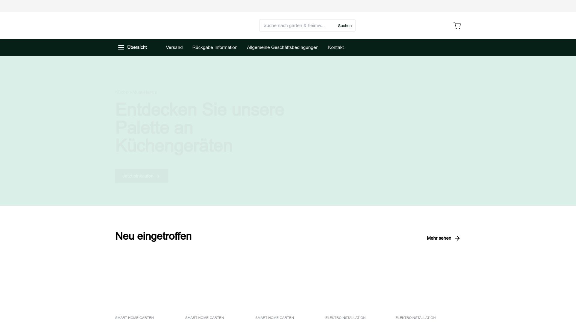Screenshot einkaufskaiser.de