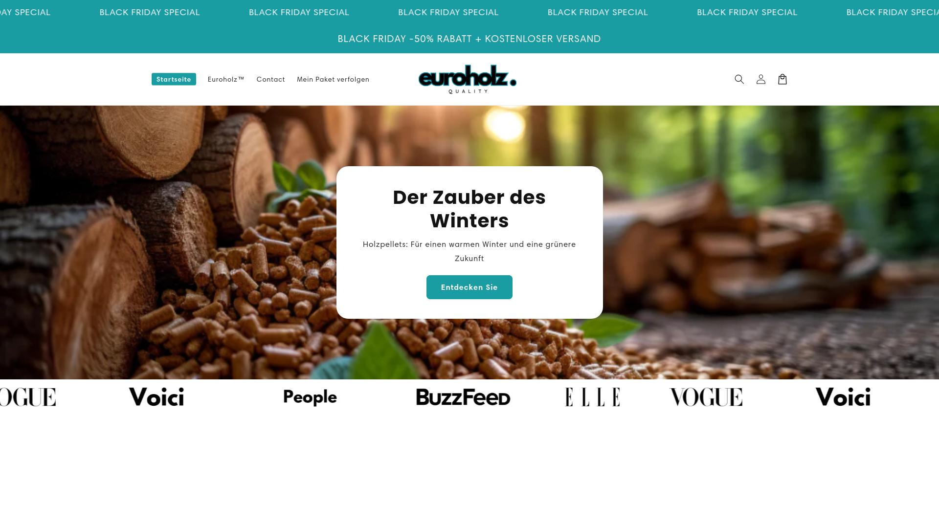 Screenshot euroholz.store
