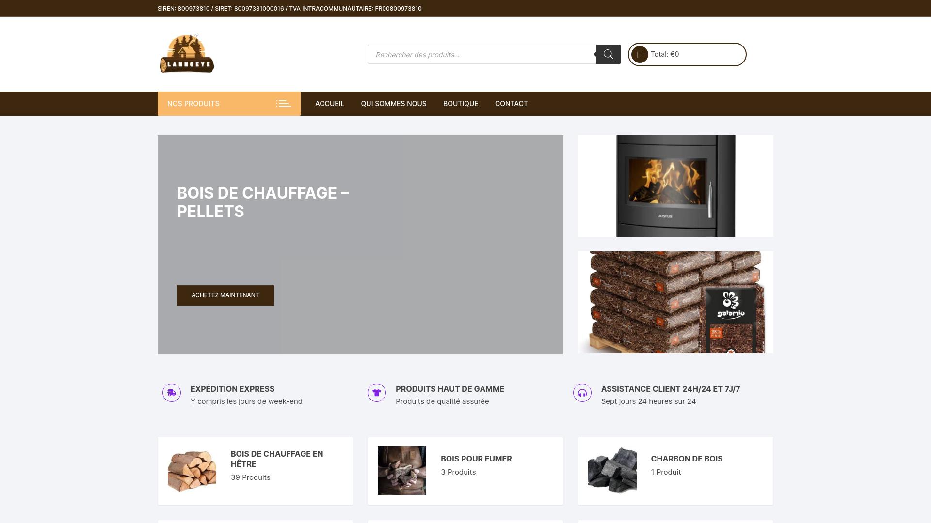 Screenshot lannoeye.com