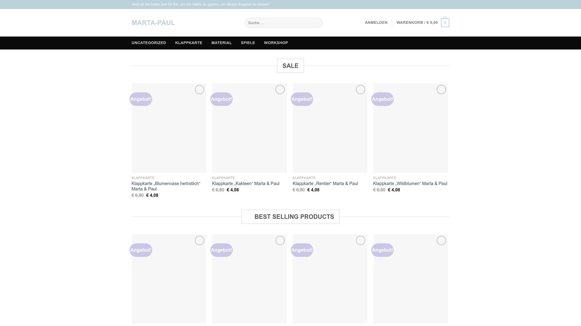 Screenshot marta-paul.shop