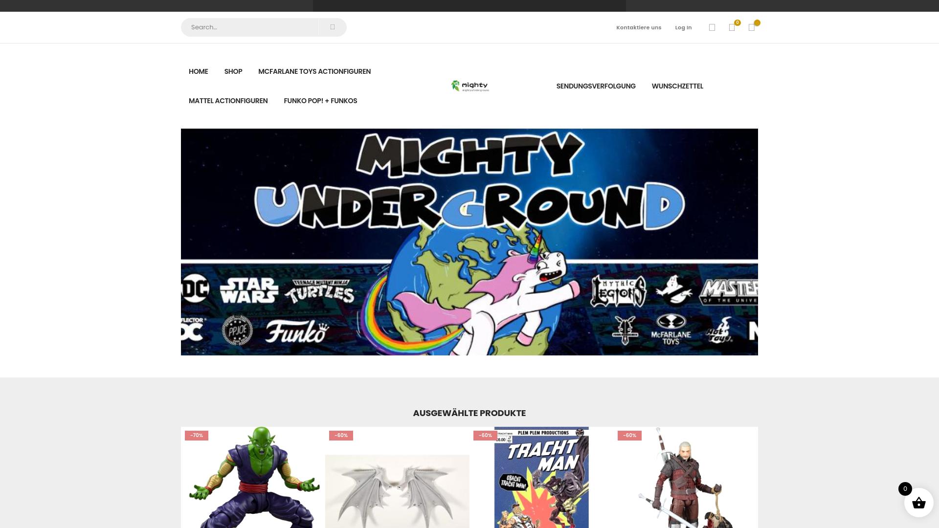 Screenshot mightyufnderground.shop