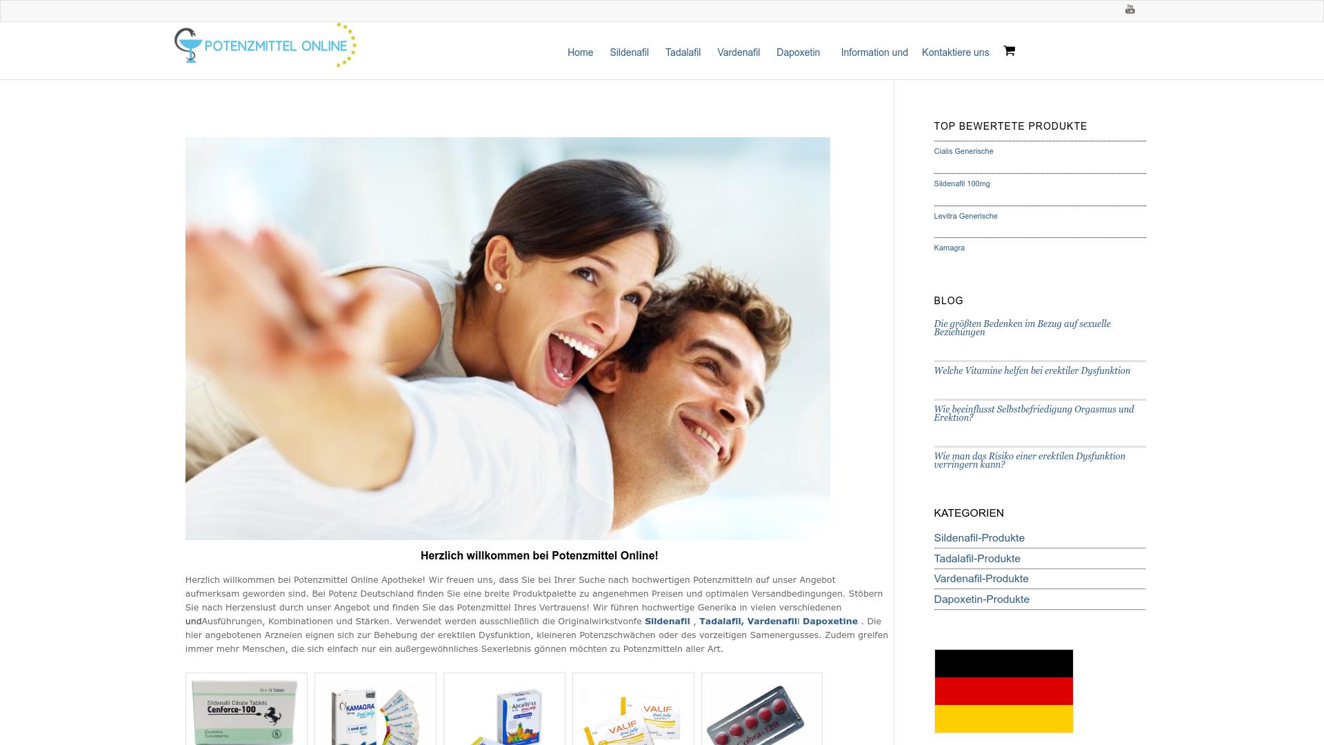Screenshot potenzmittelonlinekaufen.org