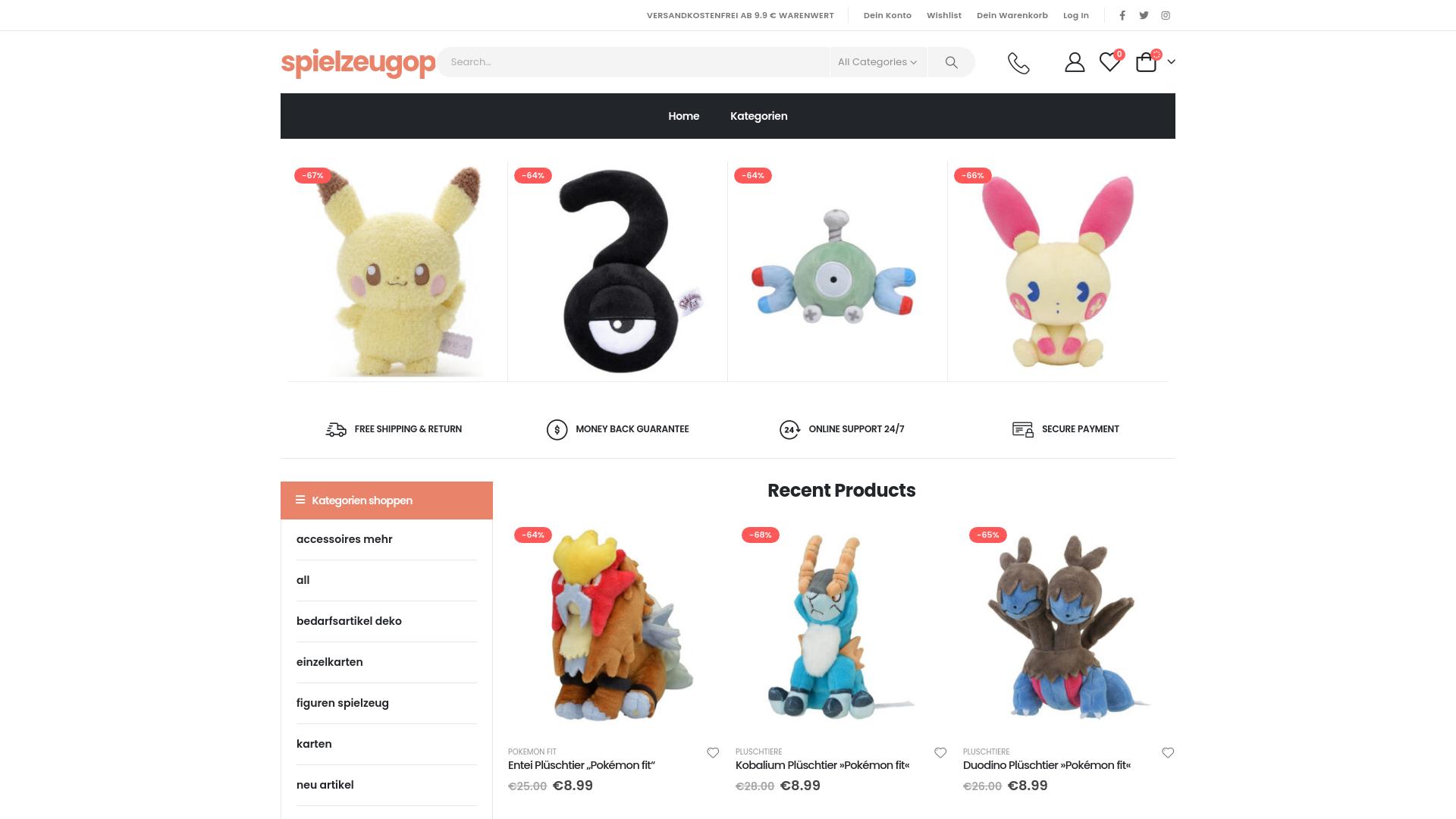 Screenshot spielzeugopa.shop