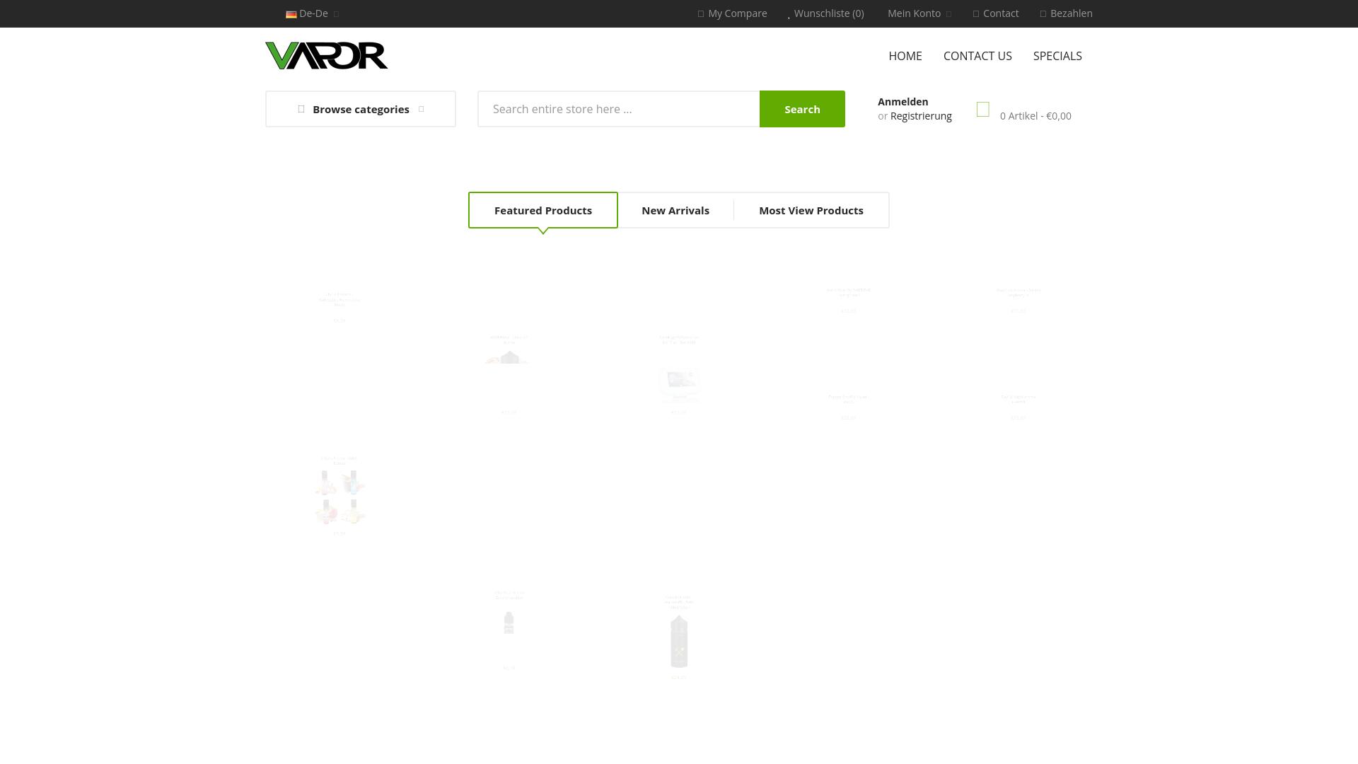 Screenshot vapeversorgung.de
