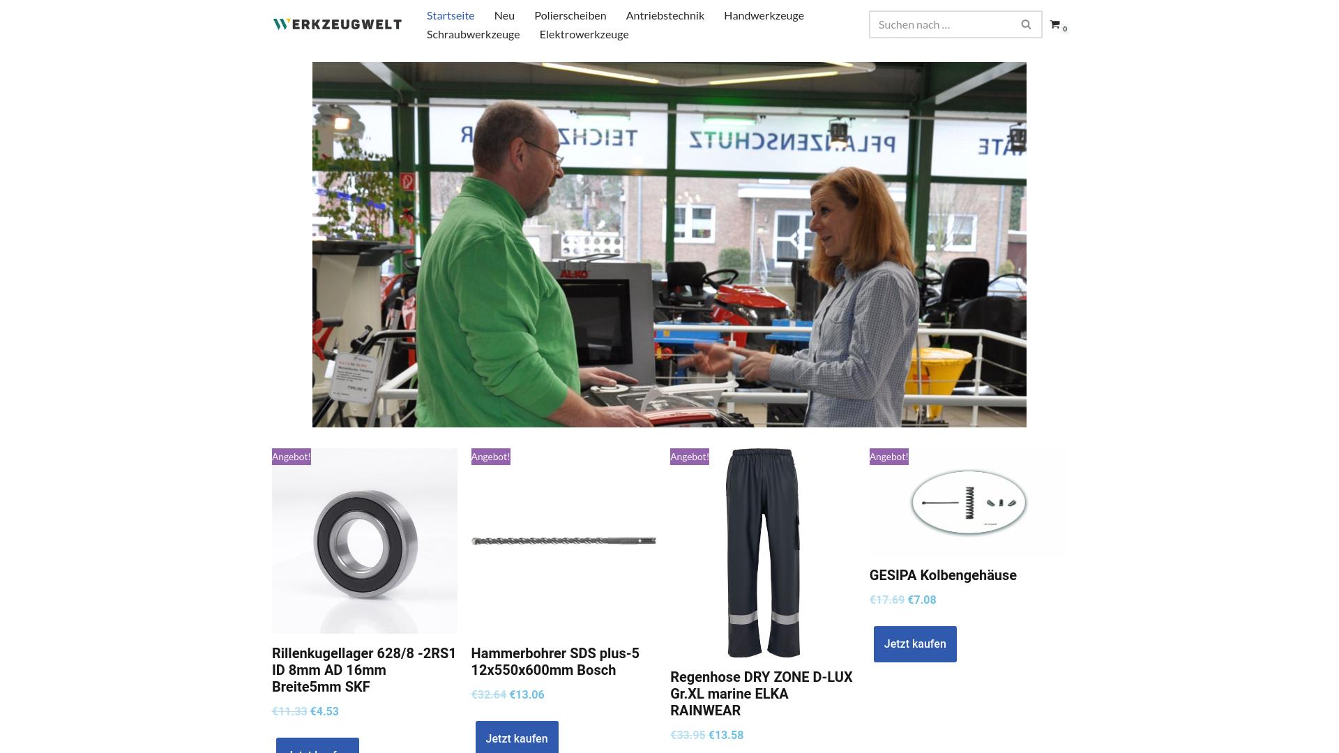 Screenshot werkzeugewelt.com