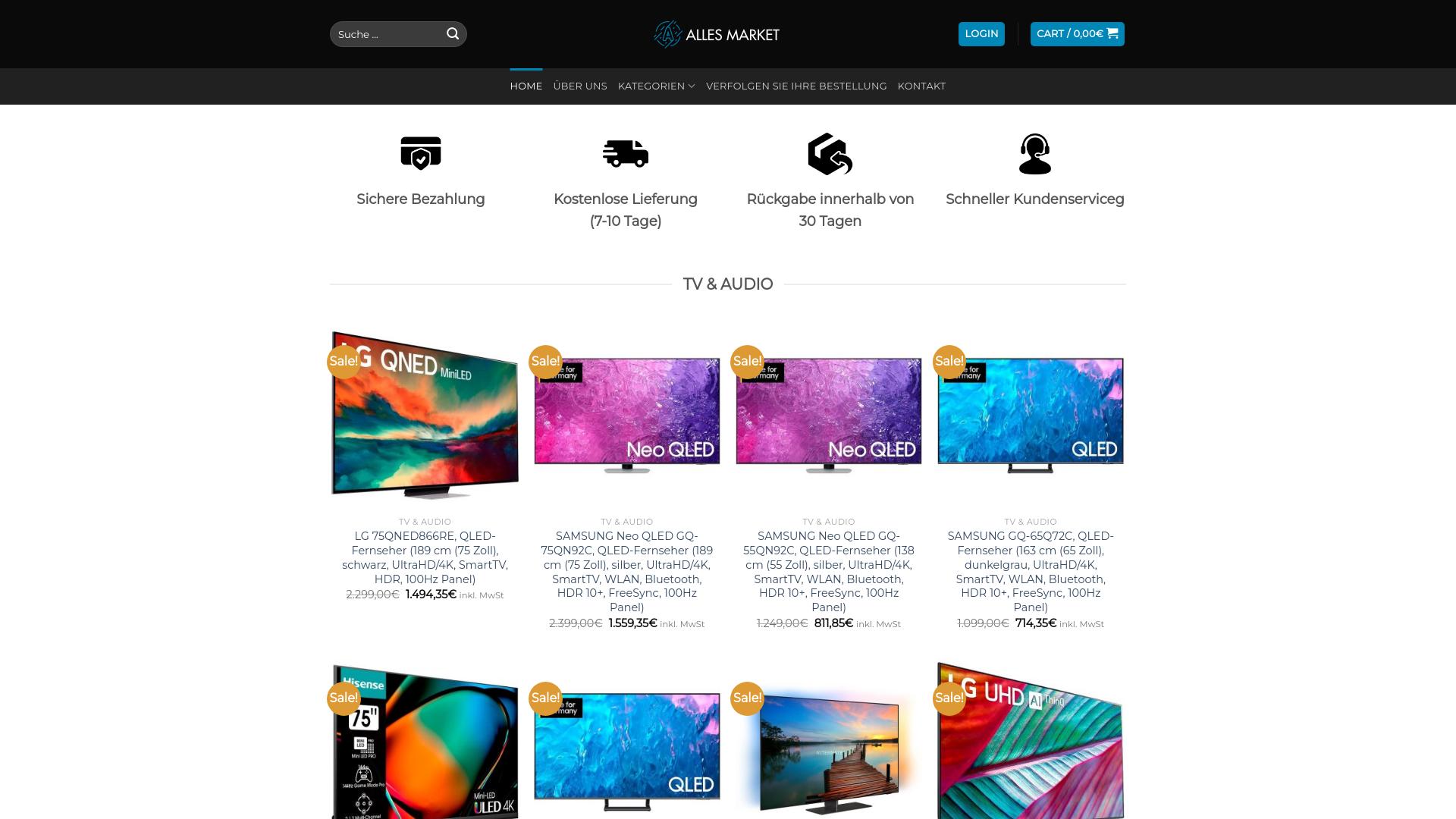 Screenshot www.alles-market.de